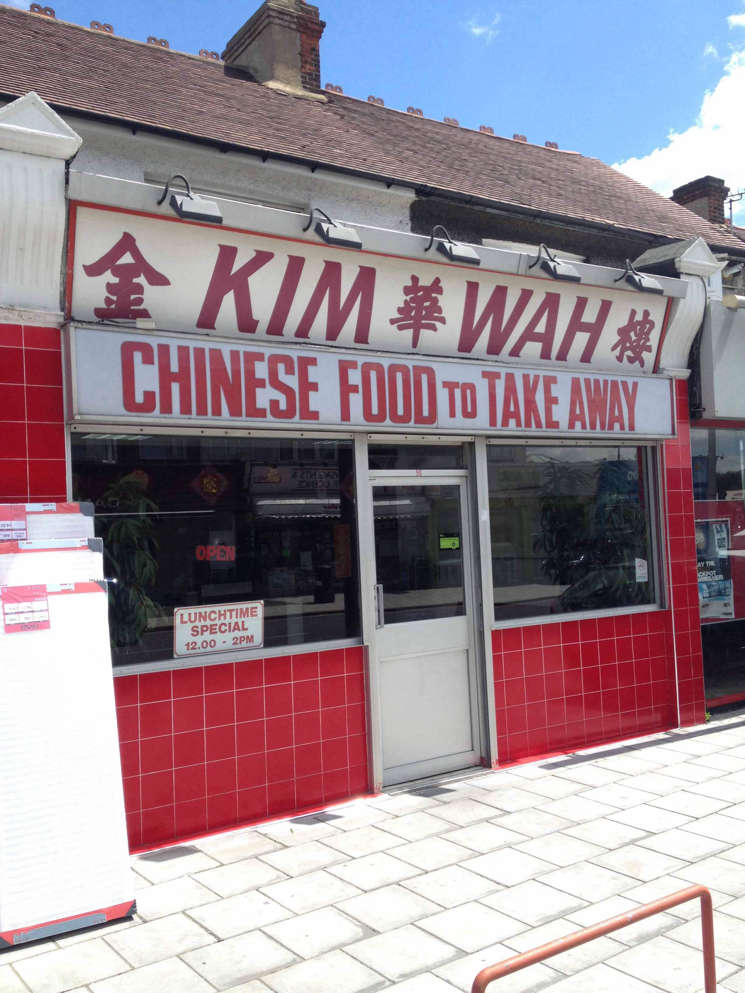 Menu of Kim Wah, Gants Hill, London