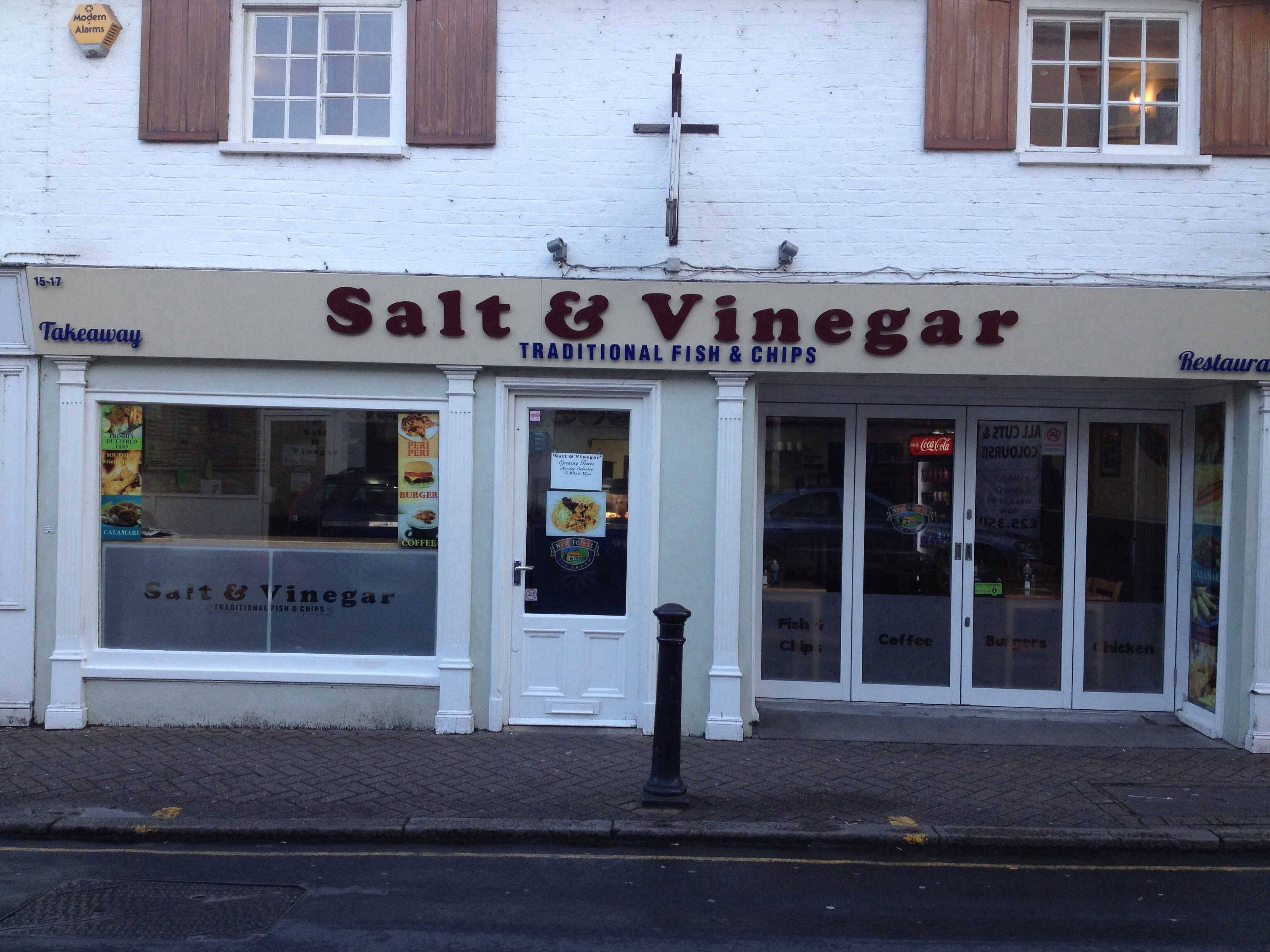 Menu of Salt & Vinegar, Staines, London