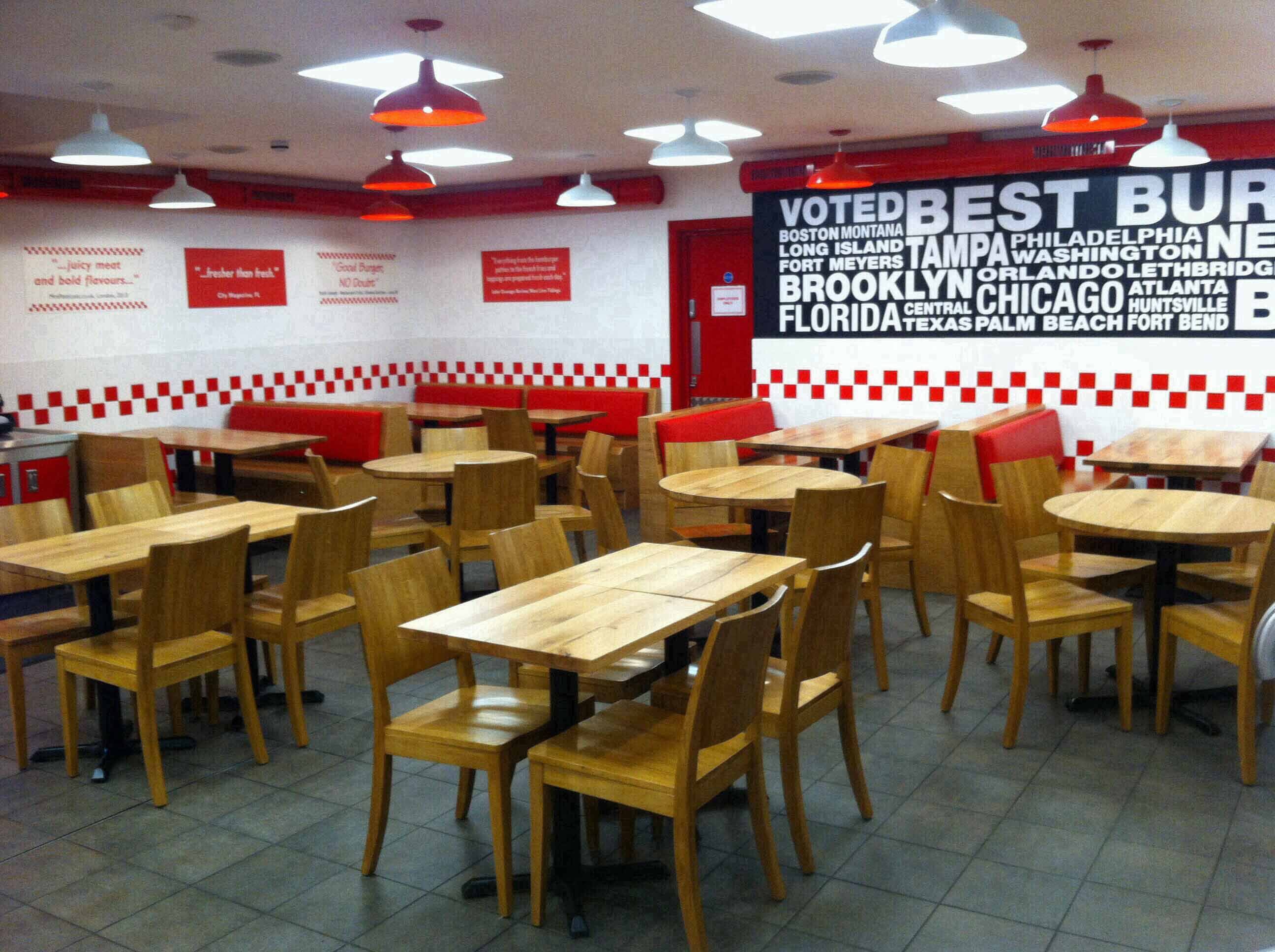 Five Guys, Soho, London Zomato