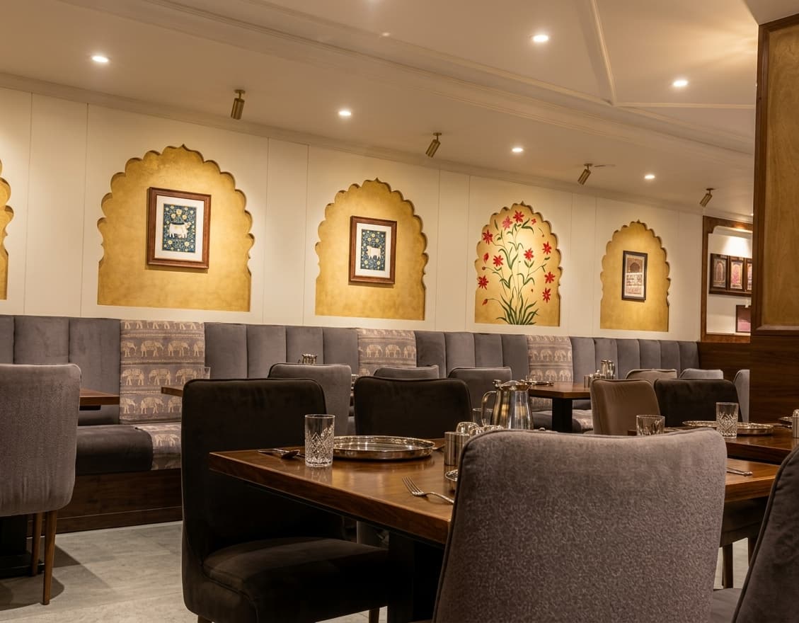 north indian cuisine, punjabi food, mughlai food, kebab restaurants, tandoori restaurants, butter chicken, dal makhani, chole bhature, nihari, rajma chawal - Shri Rajasthani Dhaba - img2