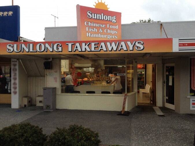 Sunlong Takeaways Menu, Menu For Sunlong Takeaways, Paraparaumu Beach ...