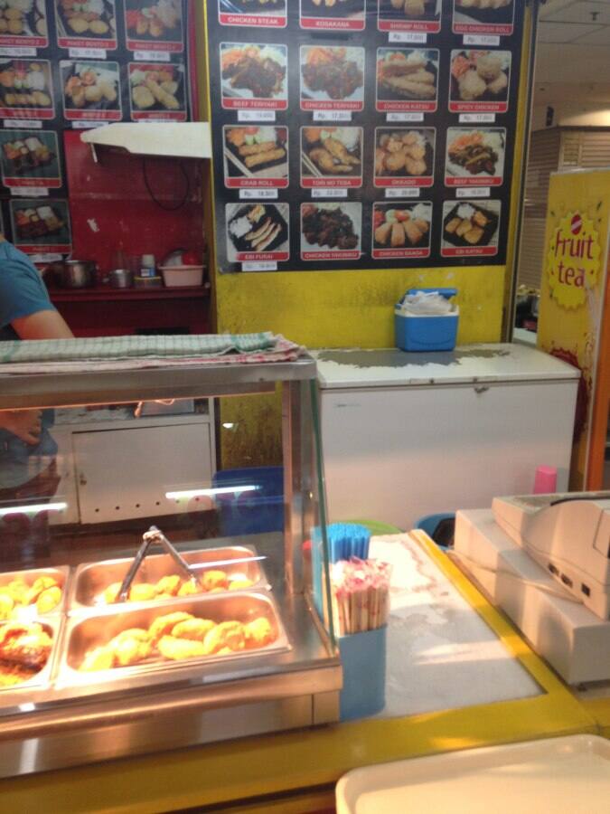 Oto Bento Menu, Menu untuk Oto Bento, Gunung Sahari 