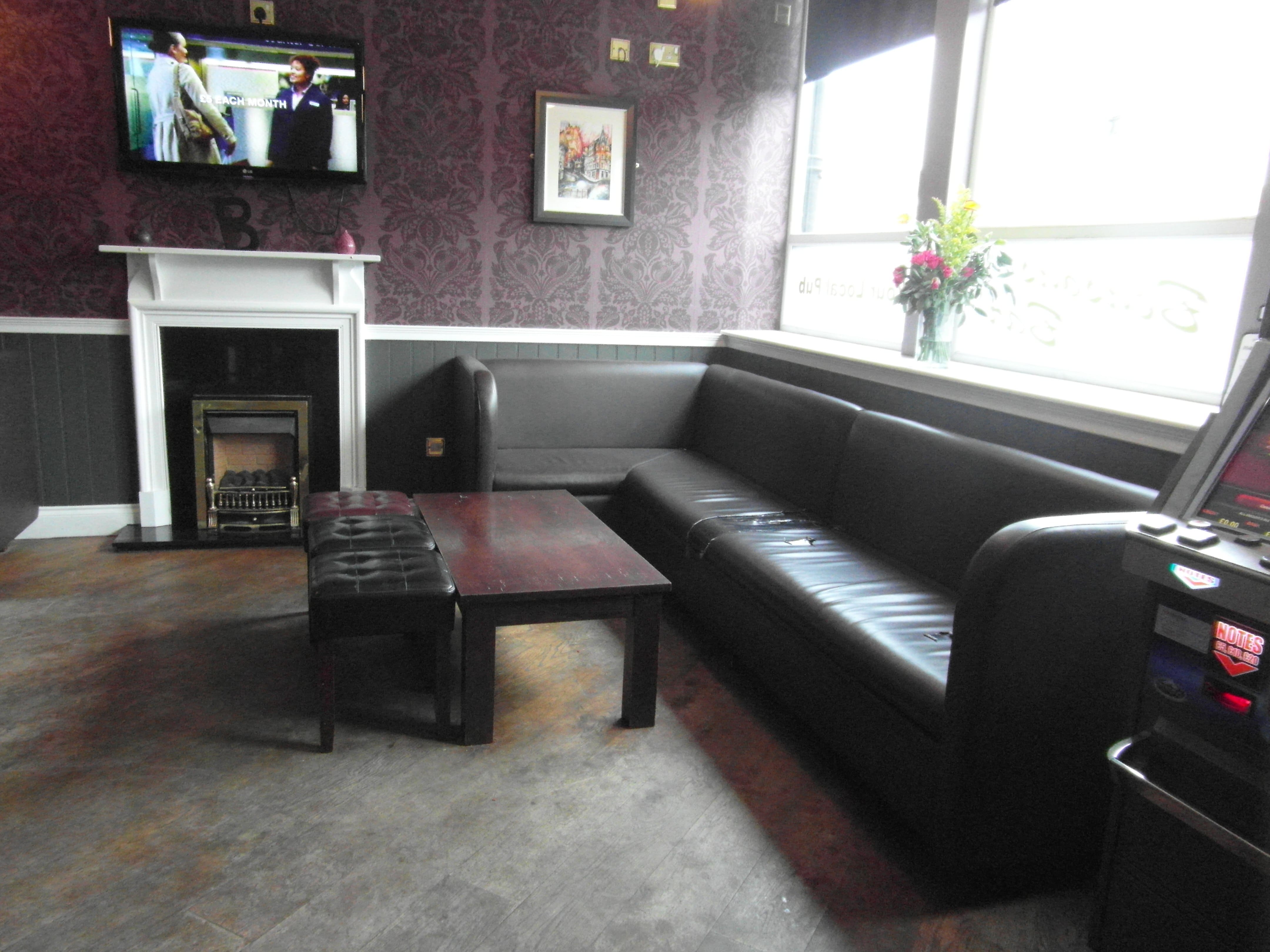 Menu of Benson's Bar, Dalry, Edinburgh