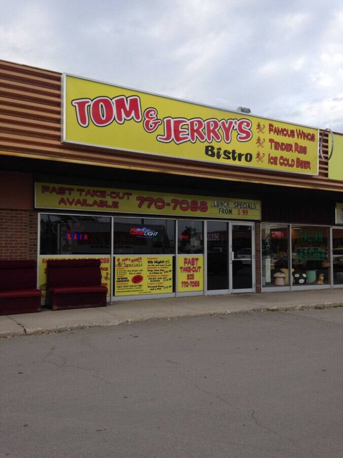 Tom & Jerry's Bistro Menu Urbanspoon/Zomato
