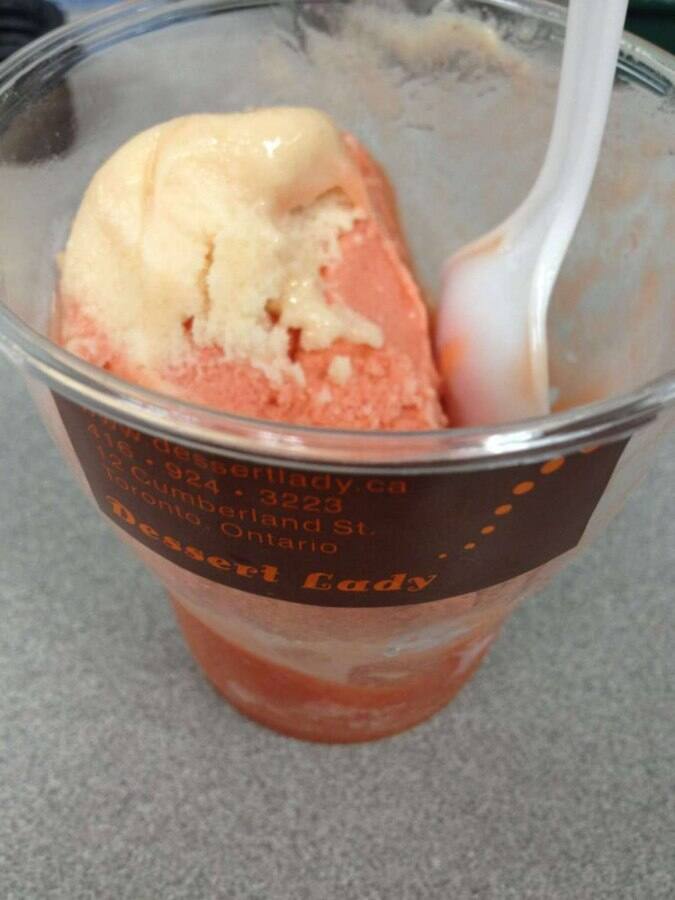 Dessert Lady Menu, Menu for Dessert Lady, Yorkville, Toronto