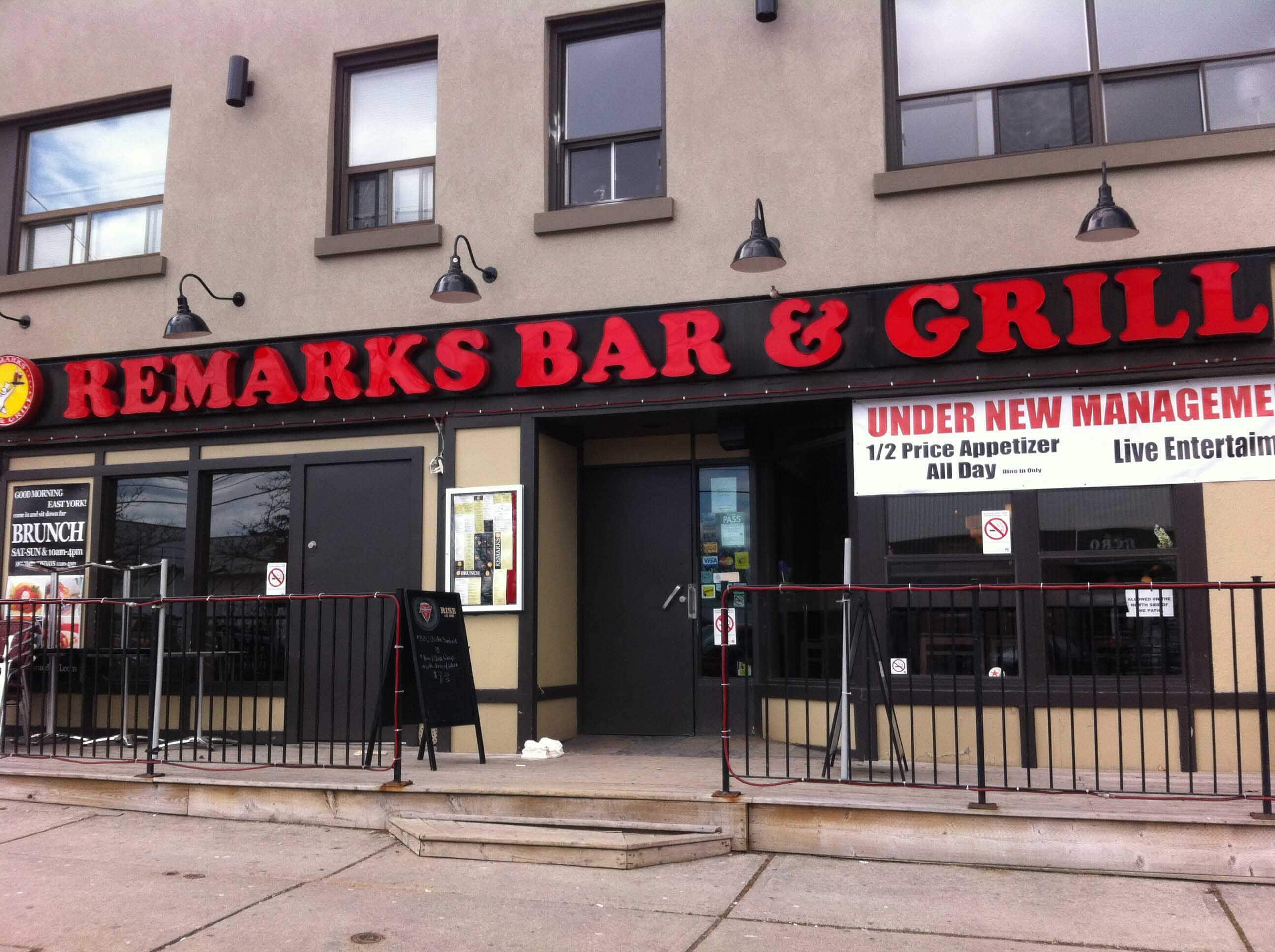 Remarks Bar & Grill, Woodbine Heights, Toronto Zomato