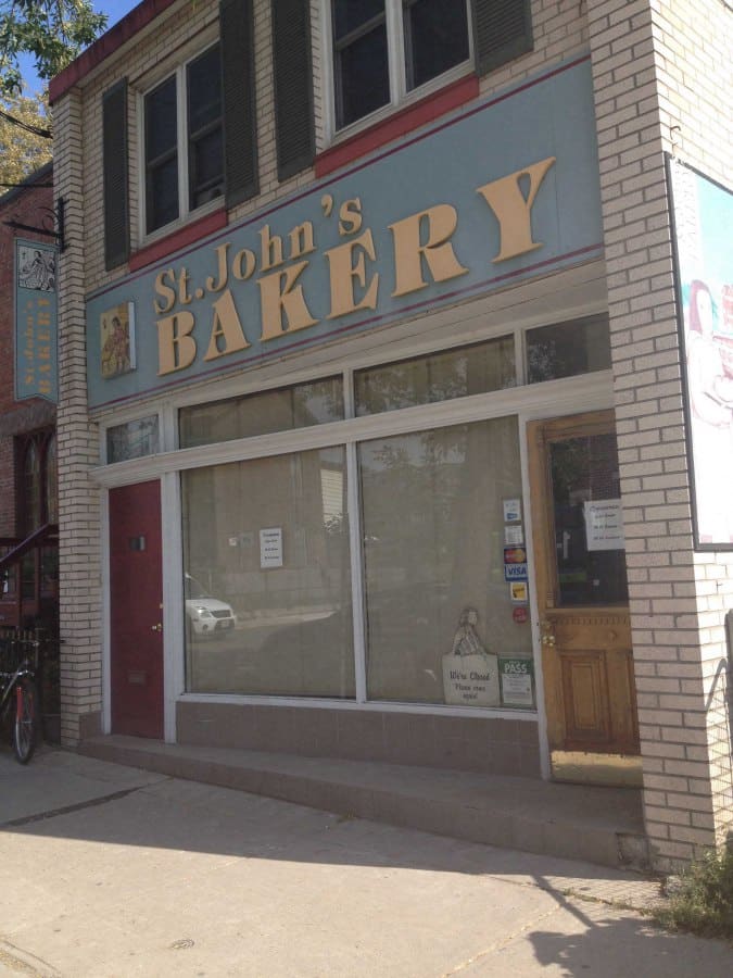St. John's Bakery a Toronto Foto del Menu con Prezzi Urbanspoon/Zomato