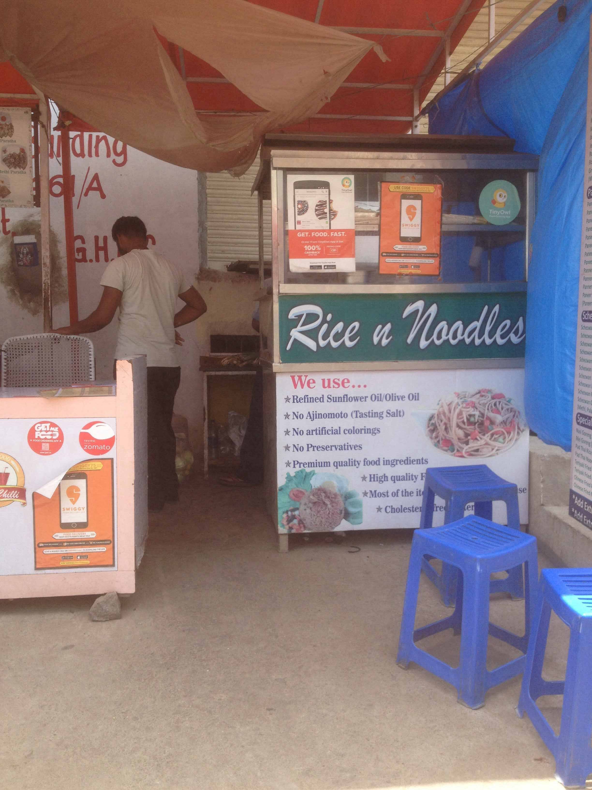 Menu of Rice N Noodle, Madhapur, Hyderabad
