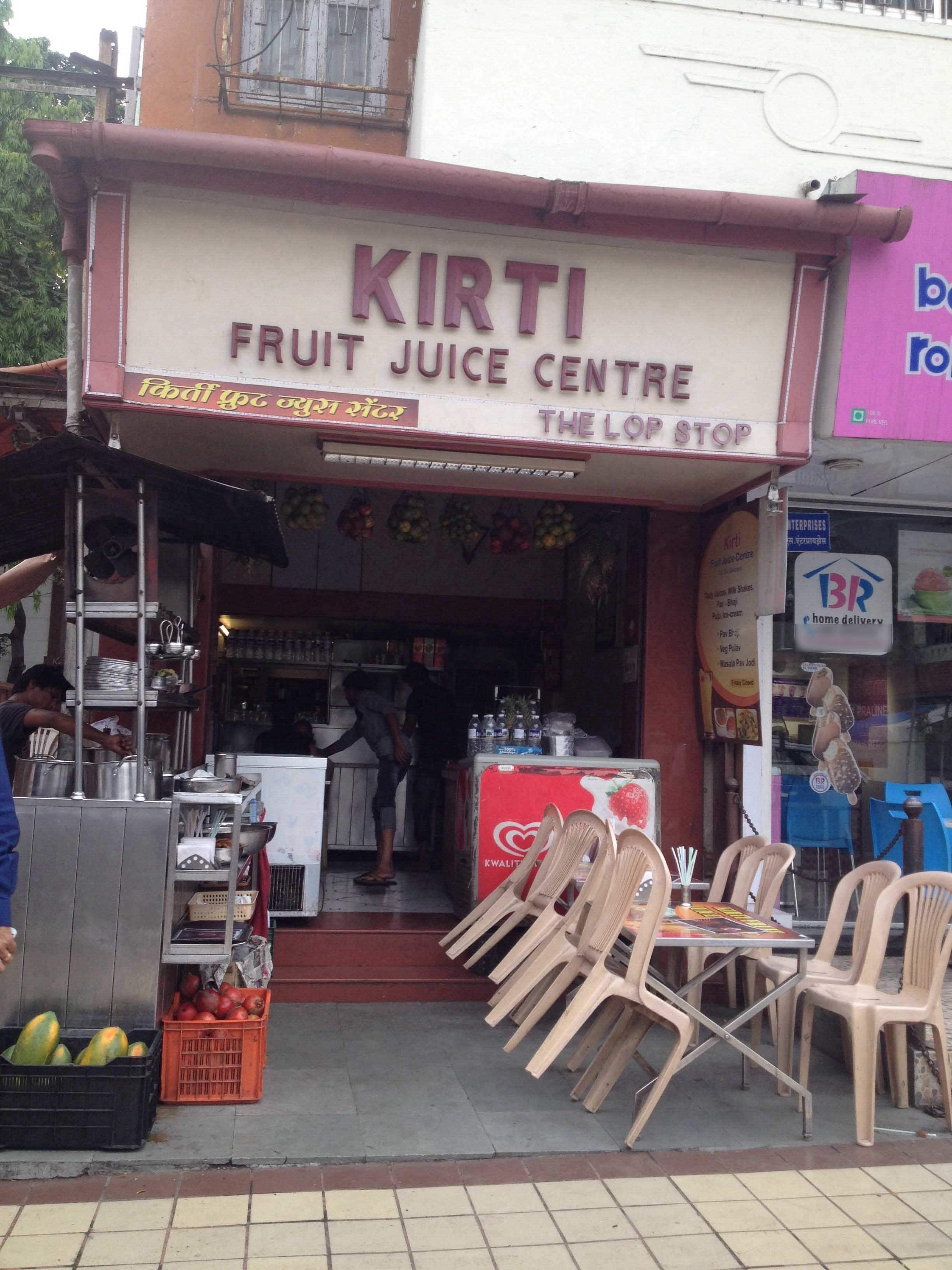 Kirti Fruit Juice Center Menu, Menu for Kirti Fruit Juice Center, FC