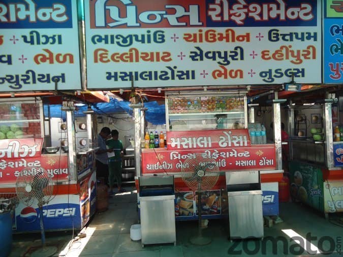 Prince Refreshment Bhaji Pav