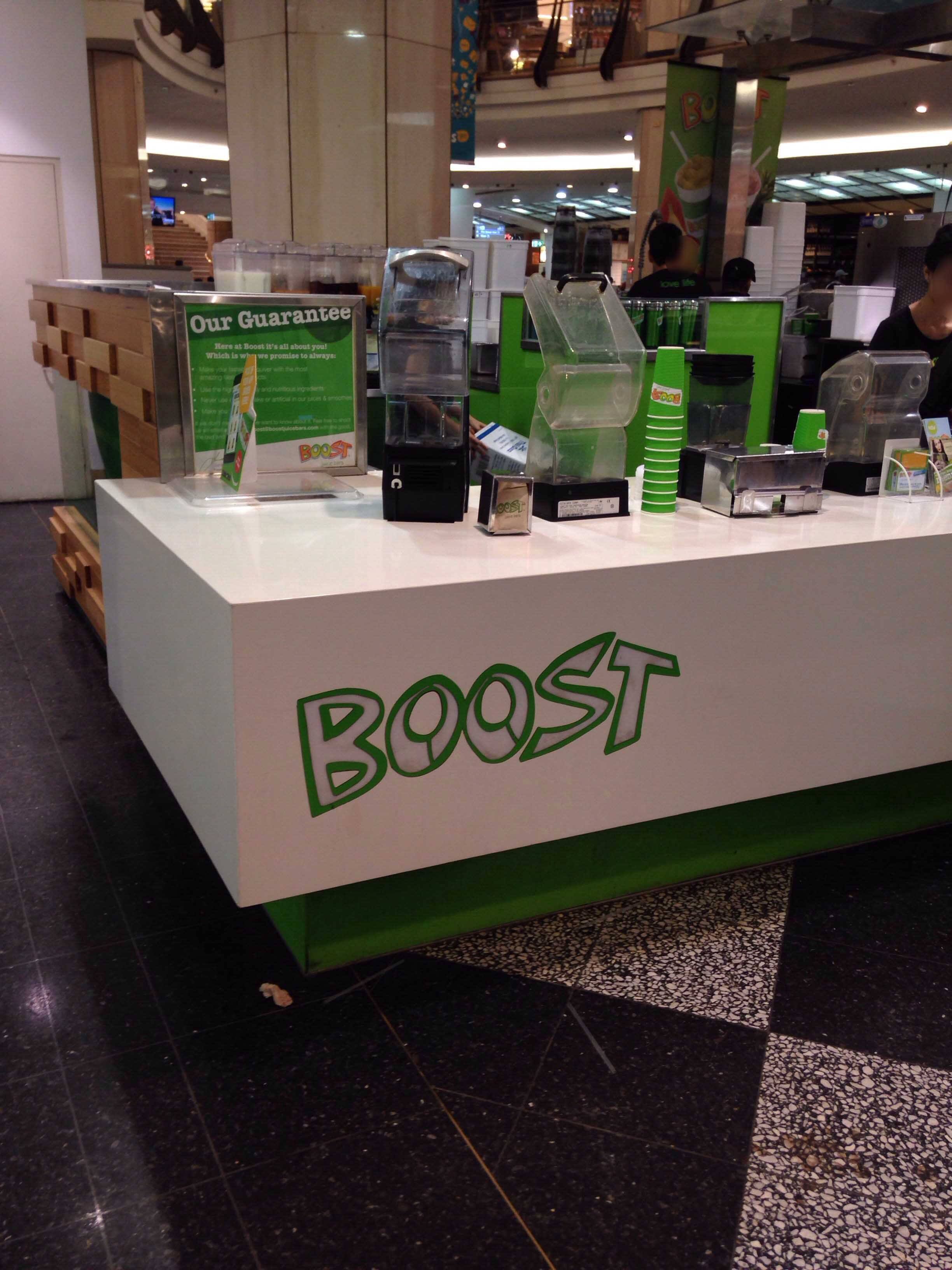 Boost Juice, CBD, Sydney