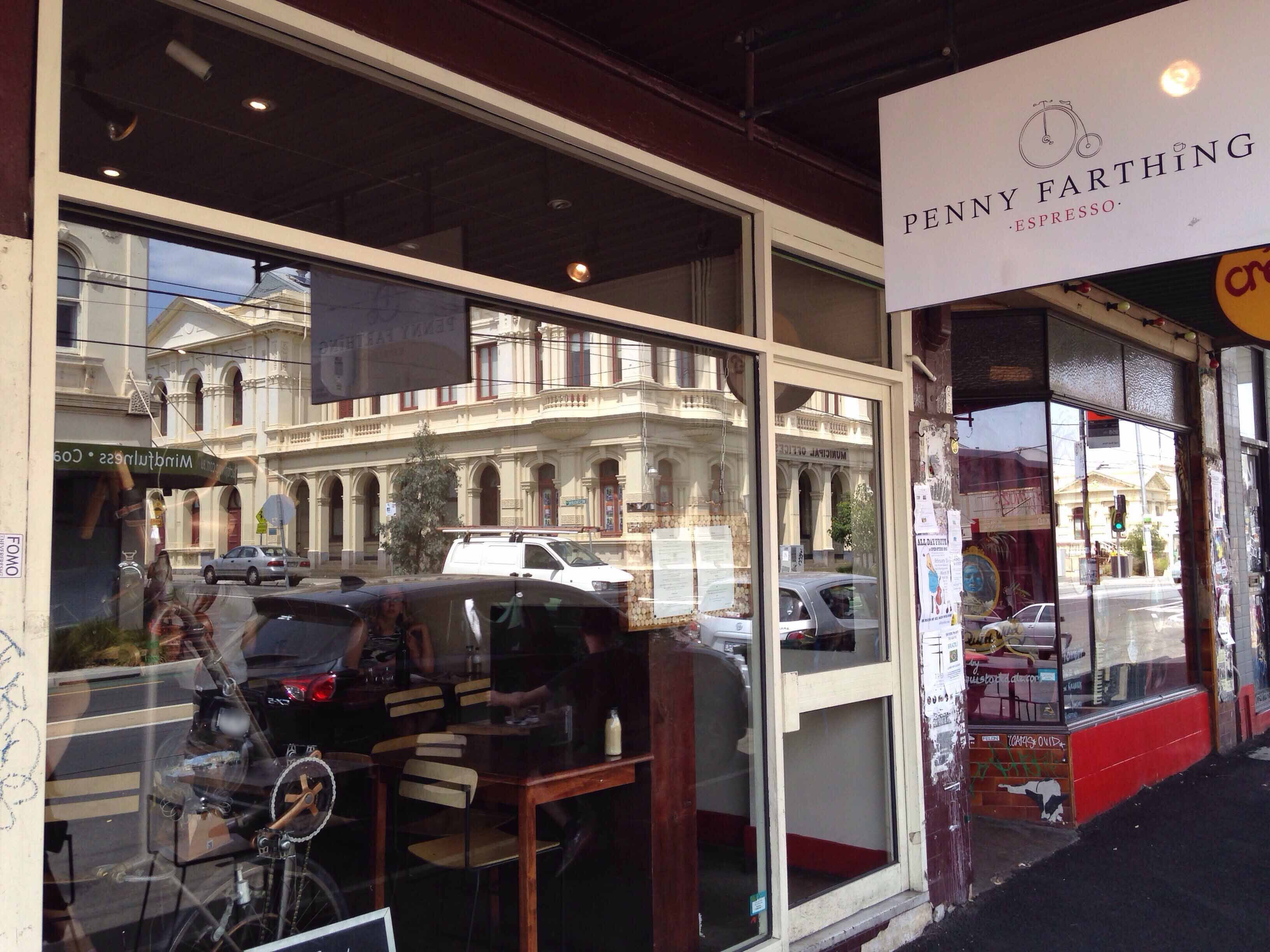 Penny Farthing Espresso Menu, Menu for Penny Farthing Espresso