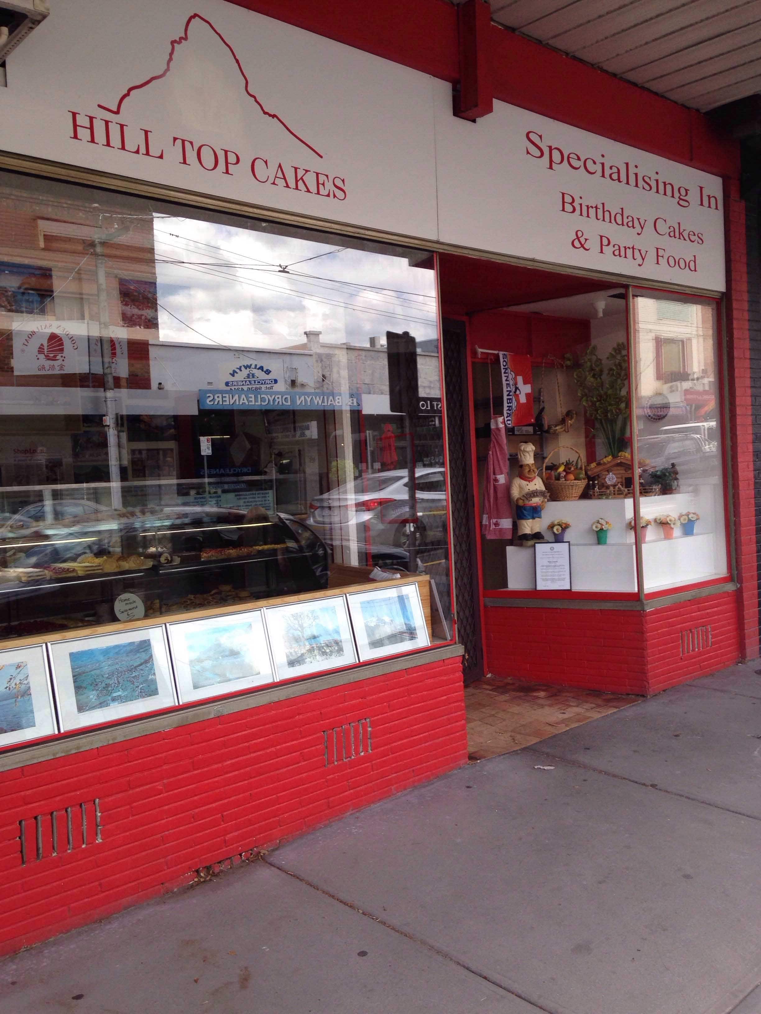 Hill Top Cakes, Surrey Hills, Melbourne zomato