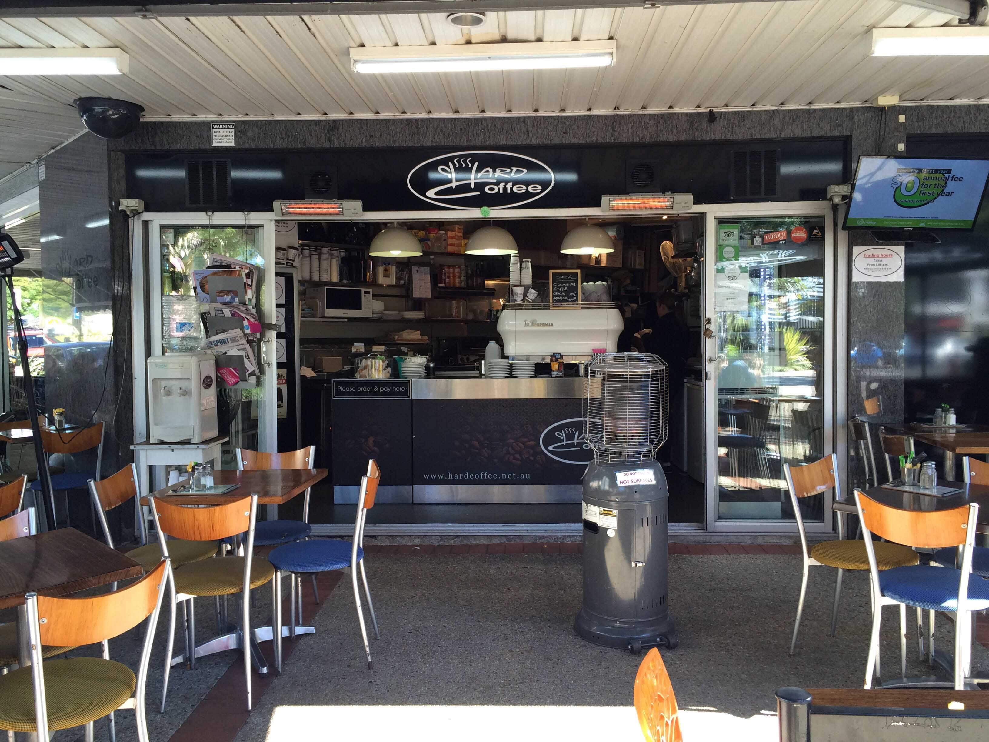 Menu of Hard Coffee, Main Beach, Gold Coast