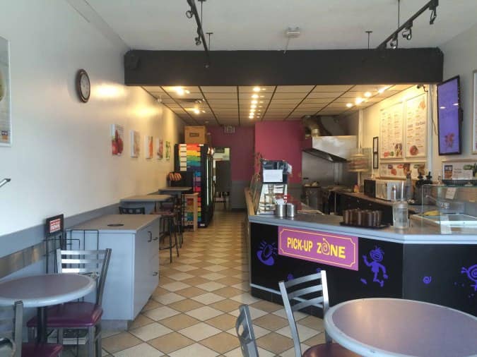 WrapZone Menu, Menu for WrapZone, Central Lonsdale, North Vancouver