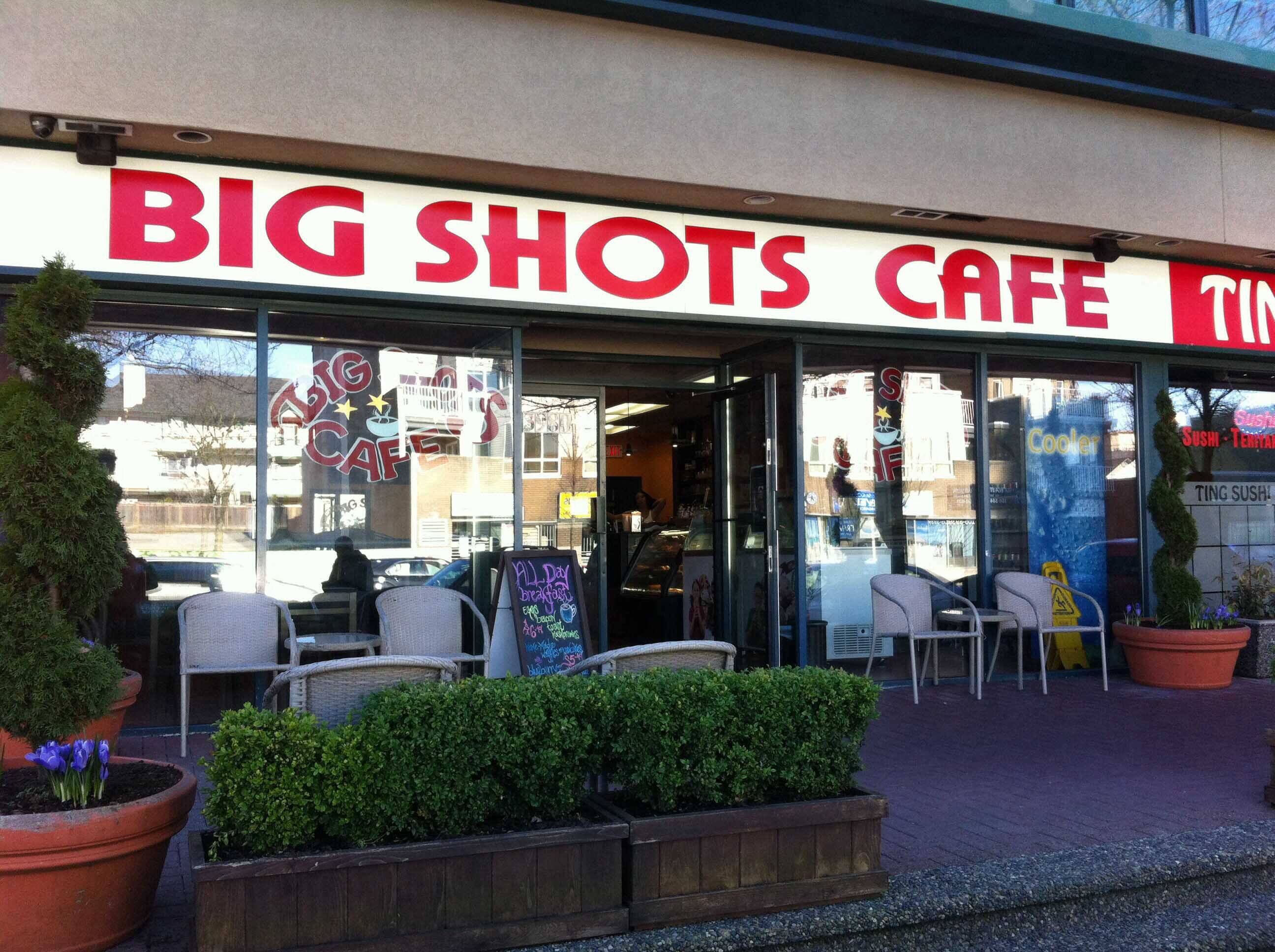 Big Shots Cafe, North Burnaby, Burnaby