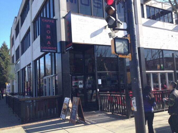 Caffe Roma Menu, Menu for Caffe Roma, Grandview, Vancouver Urbanspoon