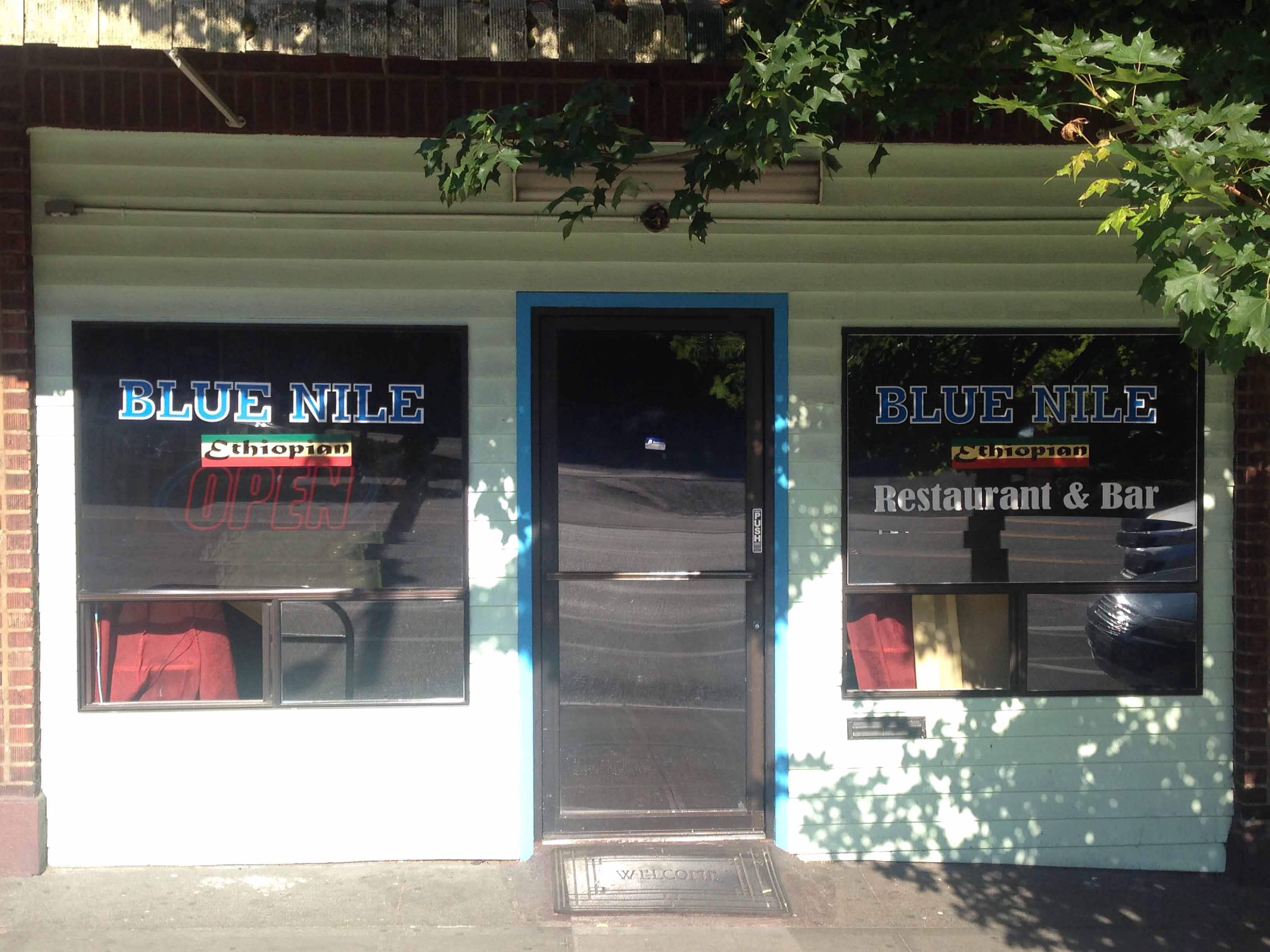 Menu of Blue Nile, Capitol Hill, Seattle