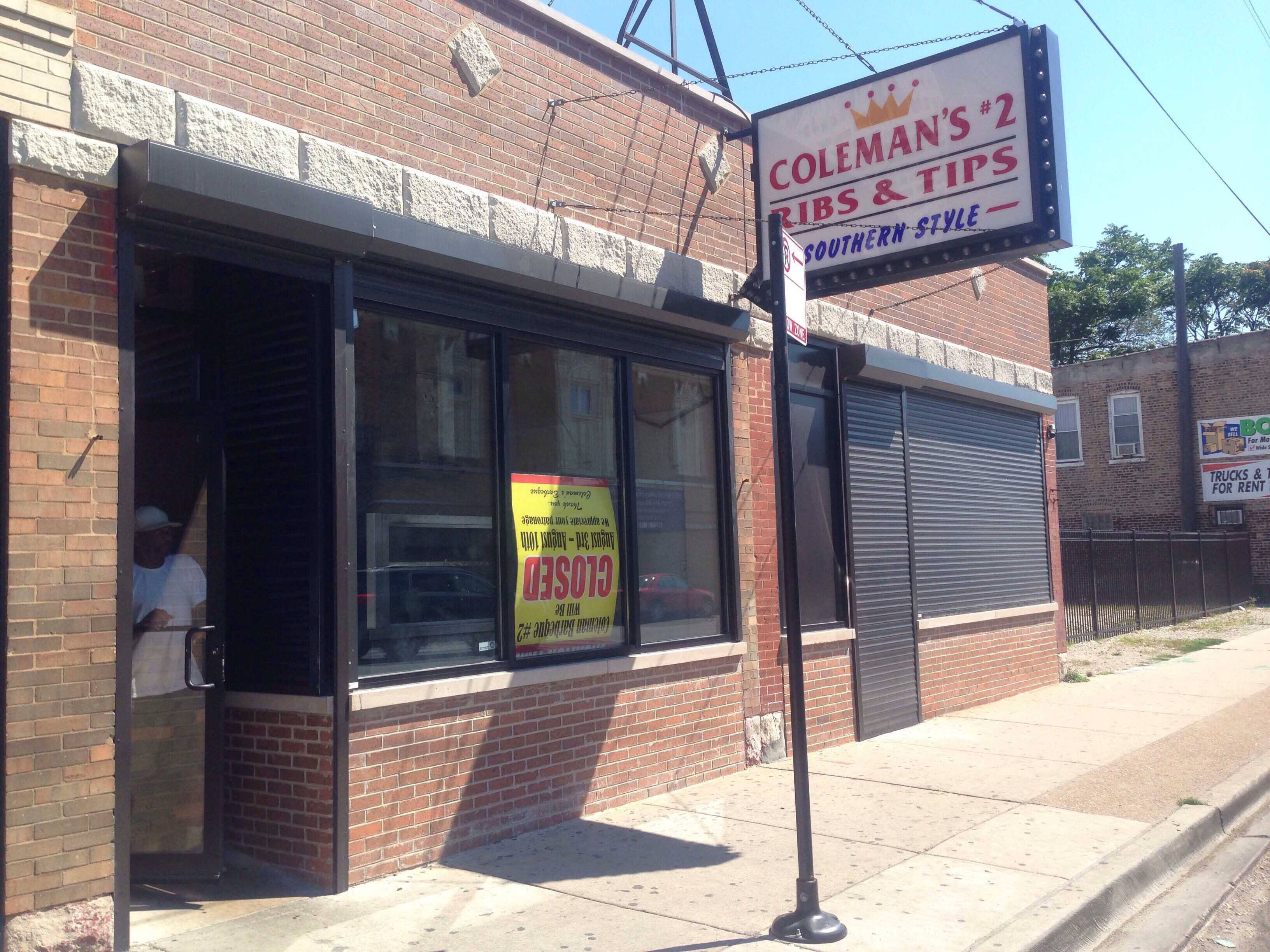Coleman's BarBQue No 2, Austin, Chicago