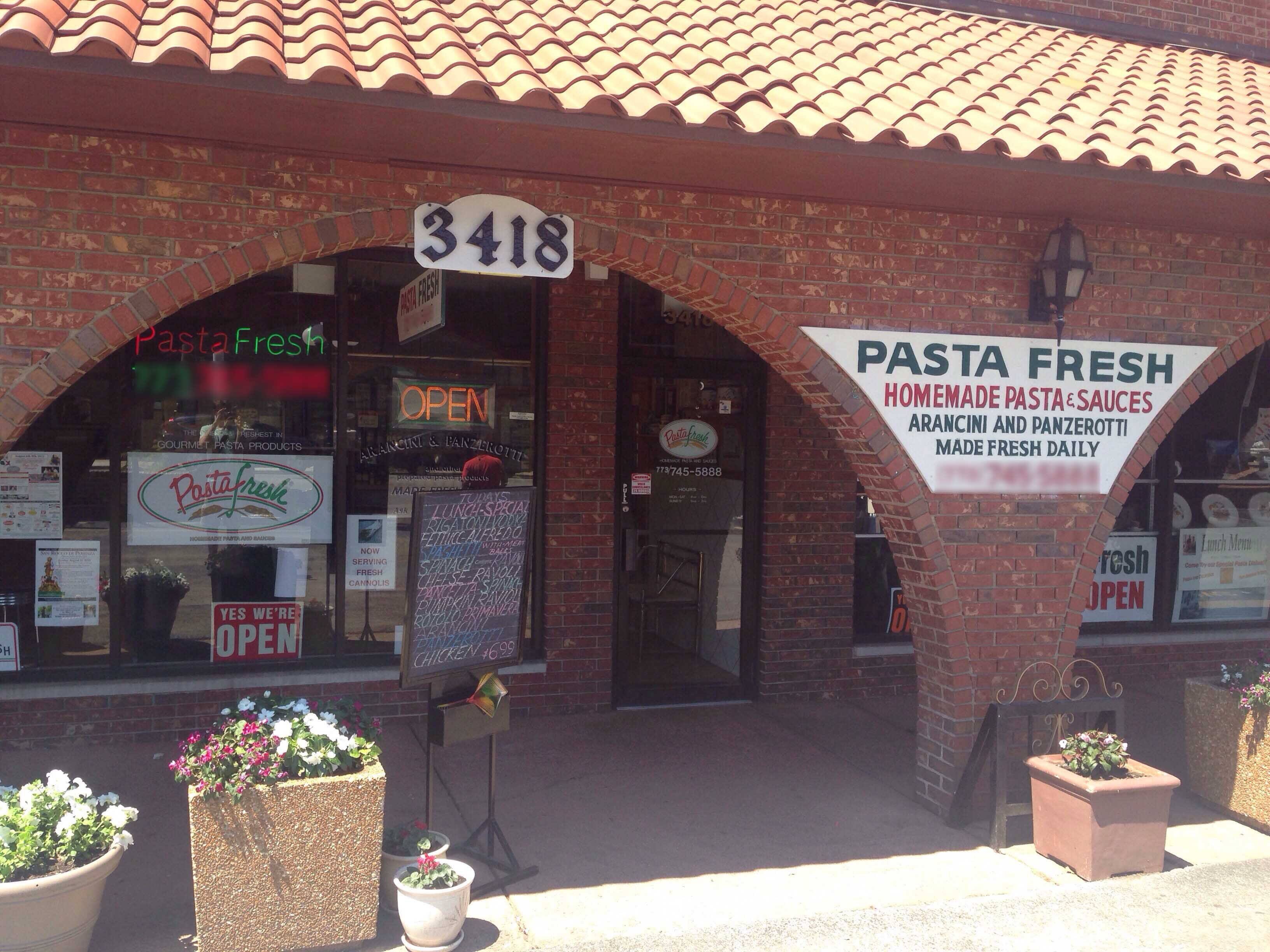 Menu of Pasta Fresh, Portage Park, Chicago