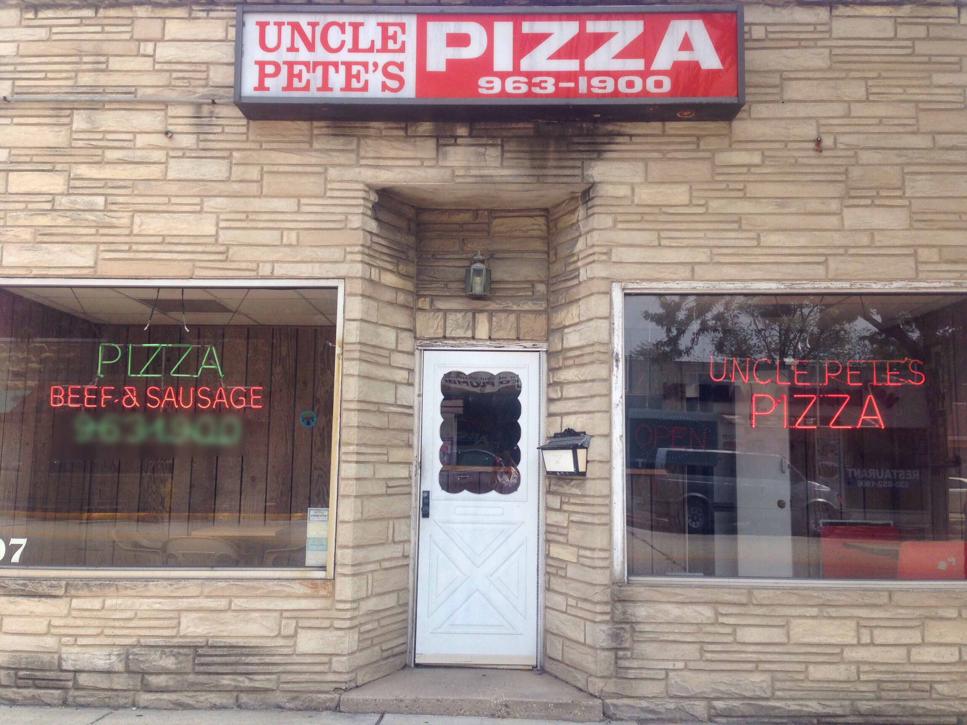 uncle petes pizza - home - westmont illinois - menu prices restaurant reviews facebook on uncle pete's pizza westmont
