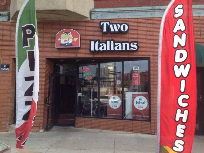 Two Italians Deli & Pizzeria Menu Urbanspoon/Zomato