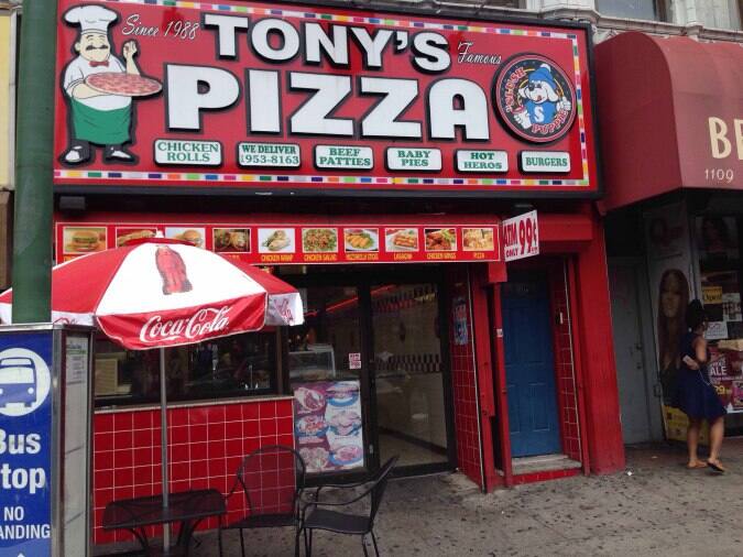 Tony's Pizza, Brooklyn, New York City Urbanspoon/Zomato