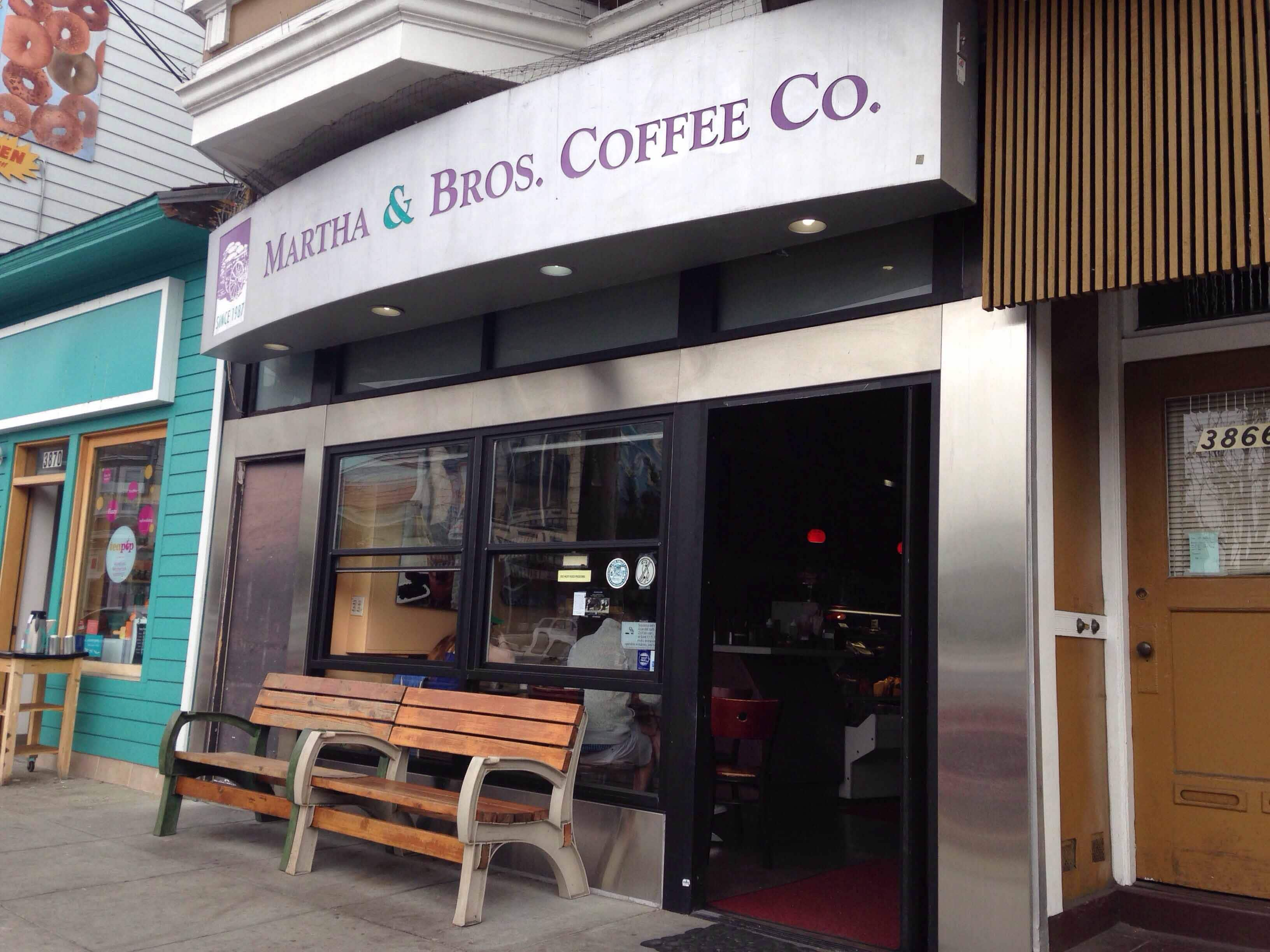 Martha & Brothers Coffee Company, Noe Valley, San Francisco