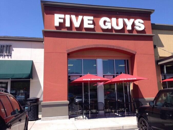 Five Guys Menu, Menu For Five Guys, Pinole, Pinole - Urbanspoon/Zomato