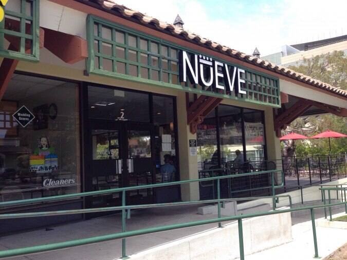 Nueve Menu For San Bruno Urbanspoon Zomato