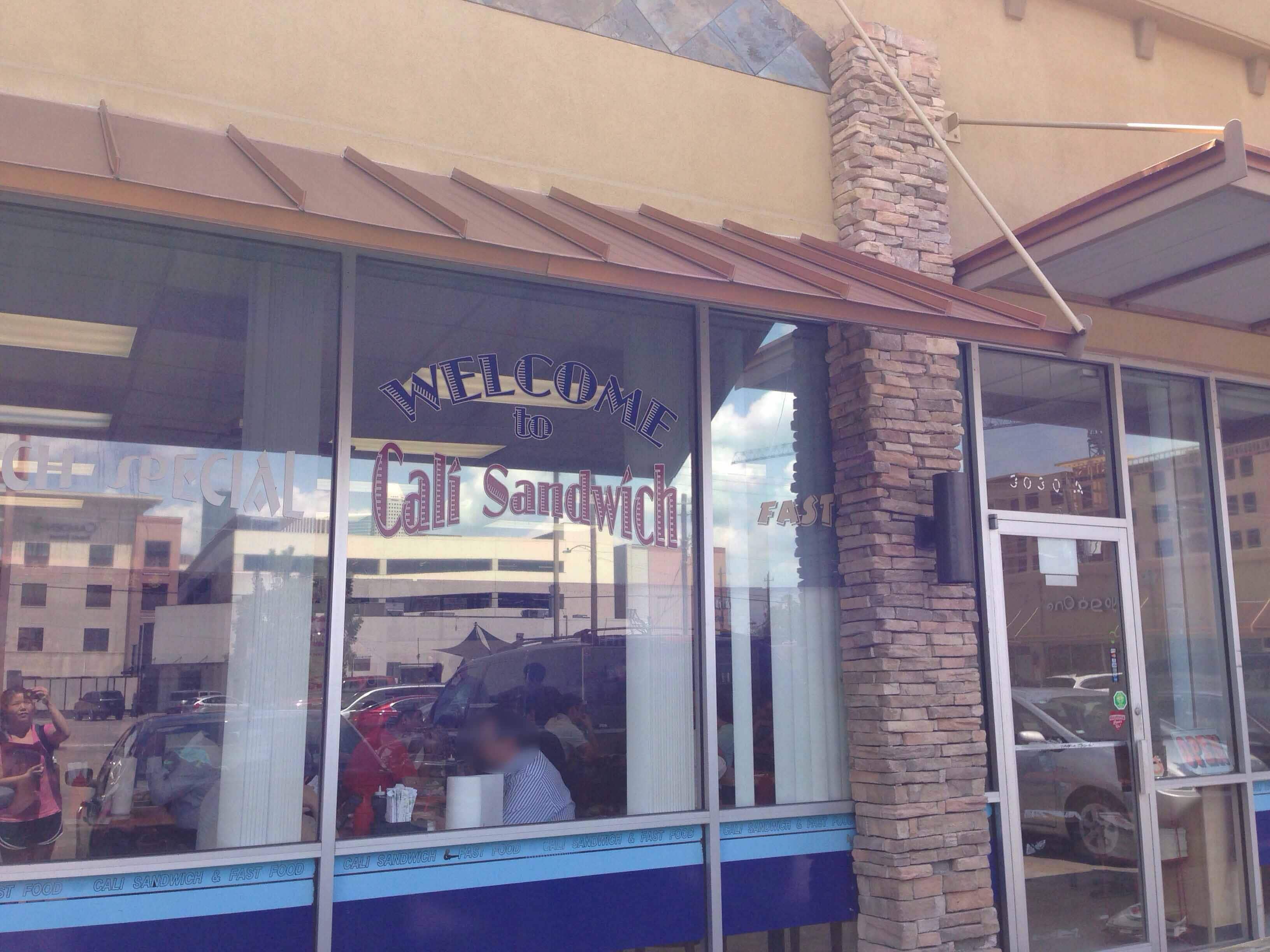 Menu of Cali Sandwich & Fast Food, Midtown, Houston