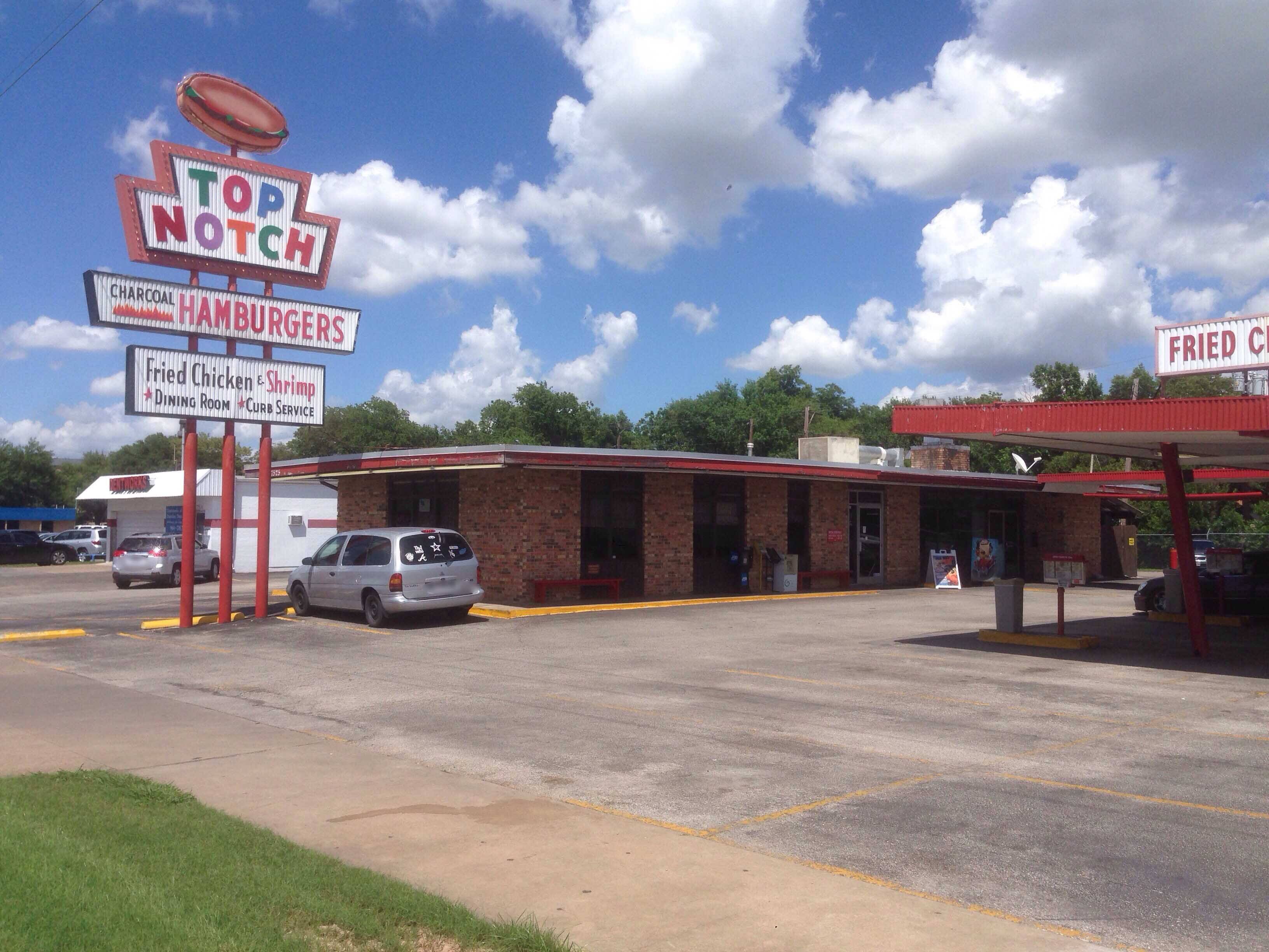 Menu of Top Notch, Crestview, Austin