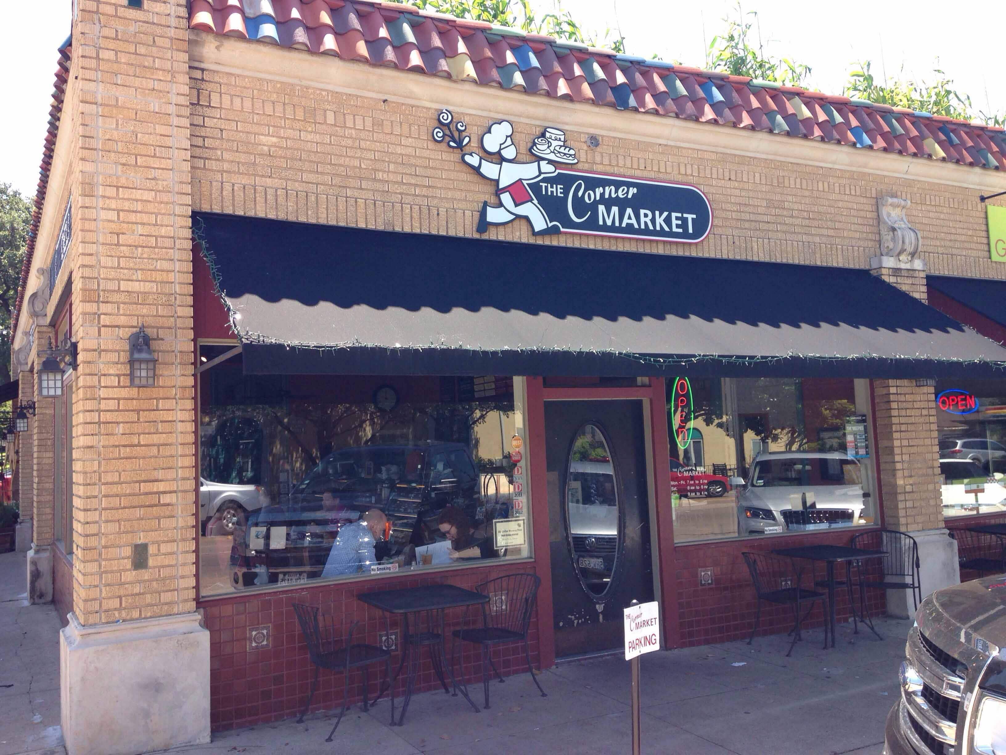 Menu of The Corner Market, Lower Greenville, Dallas