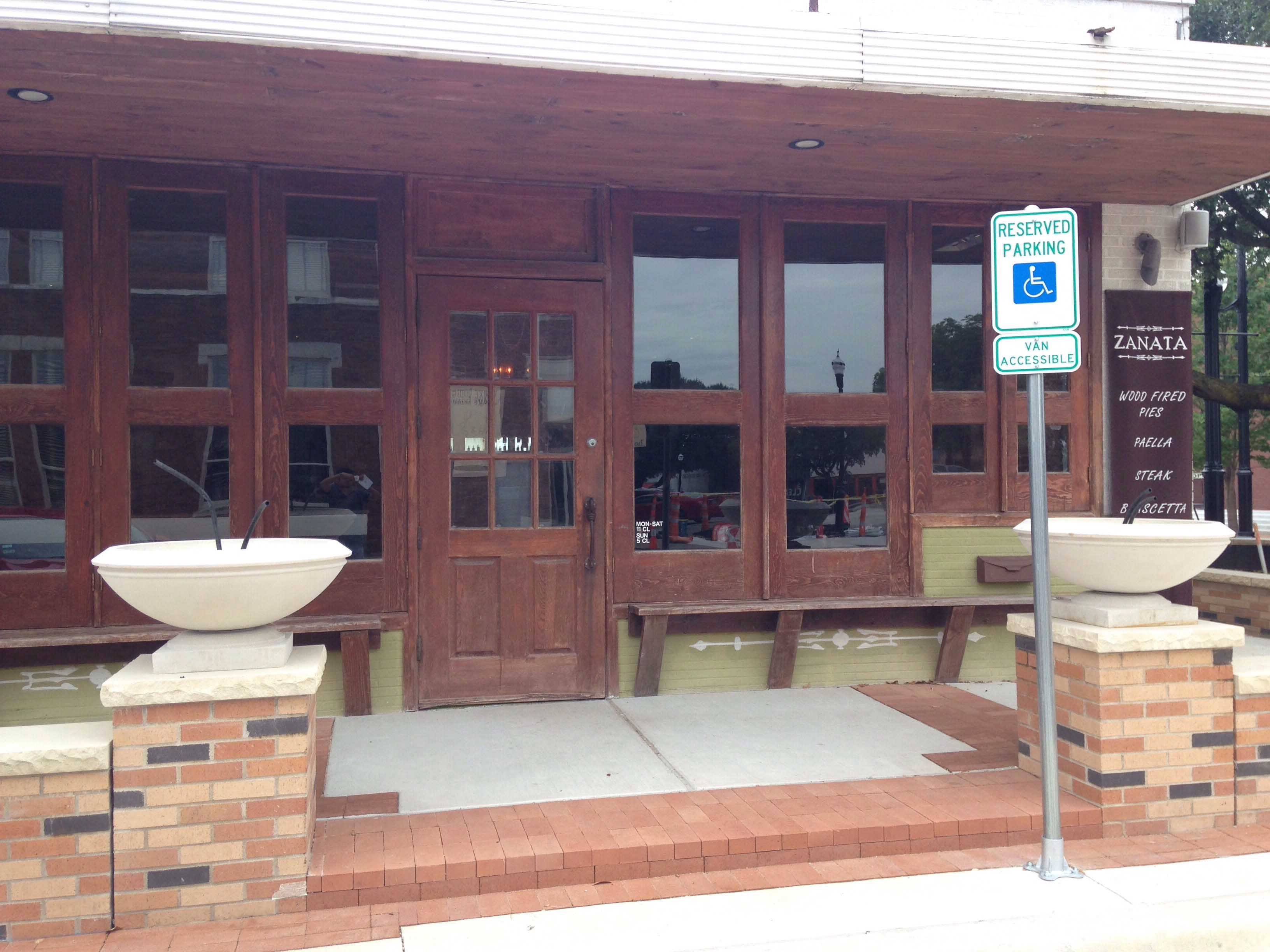 Zanata Menu, Menu for Zanata, Rockwall, Rockwall