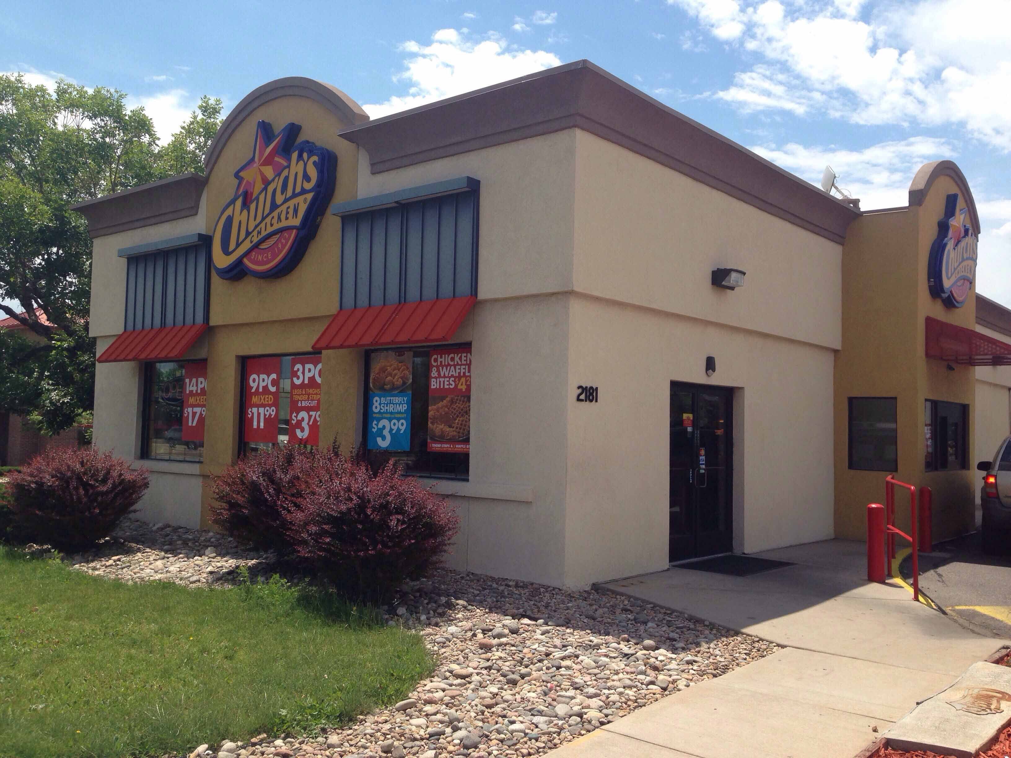 Menu of Church's Chicken, Aurora, Denver
