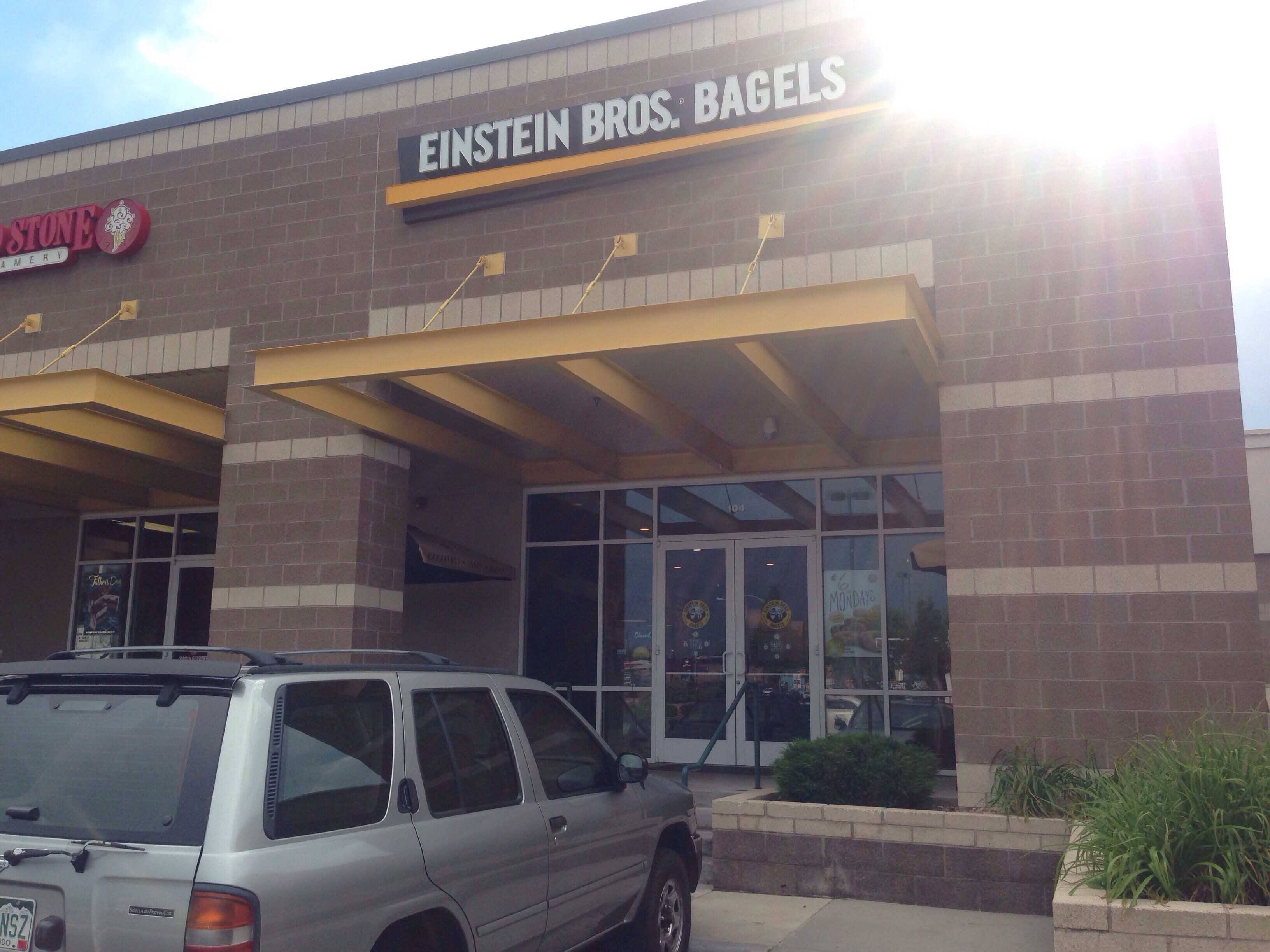 Menu of Einstein Bros. Bagels, Englewood, Denver