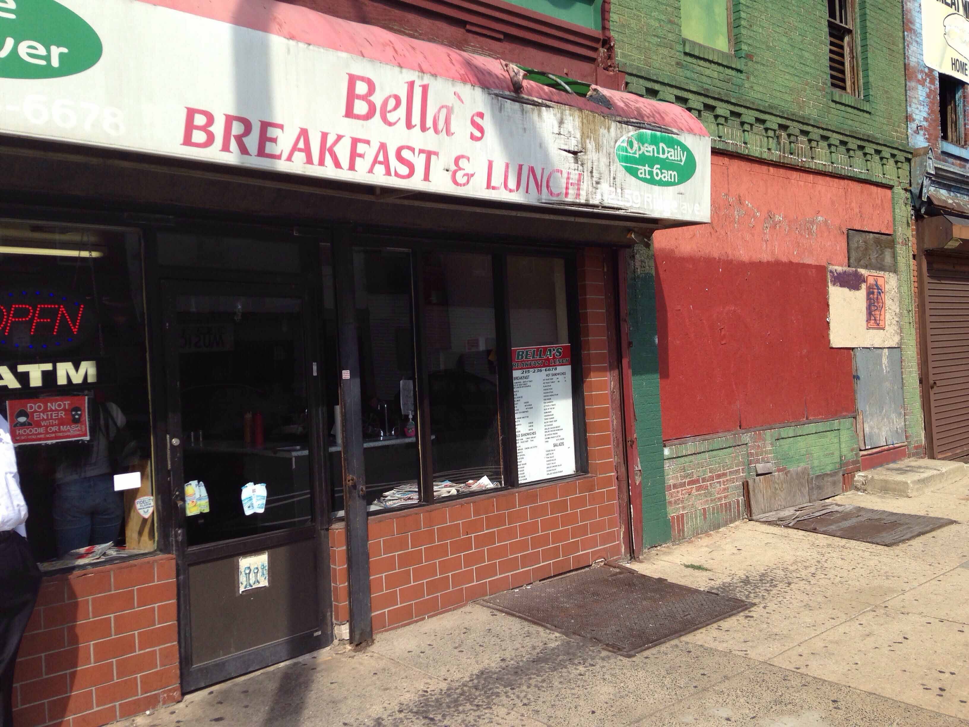 Menu of Bella's Breakfast & Lunch, Fairmount, Philadelphia