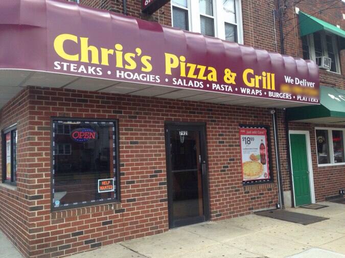 Chris S Pizza Menu Menu For Chris S Pizza Upper Darby Delaware County