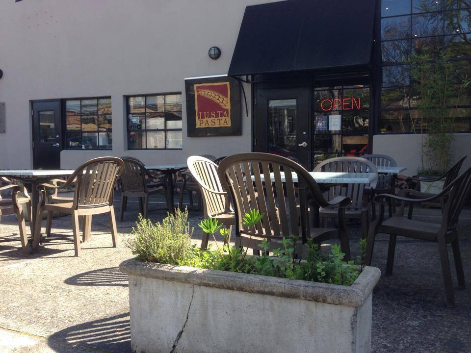 Menu of Justa Pasta, Northwest District, Portland