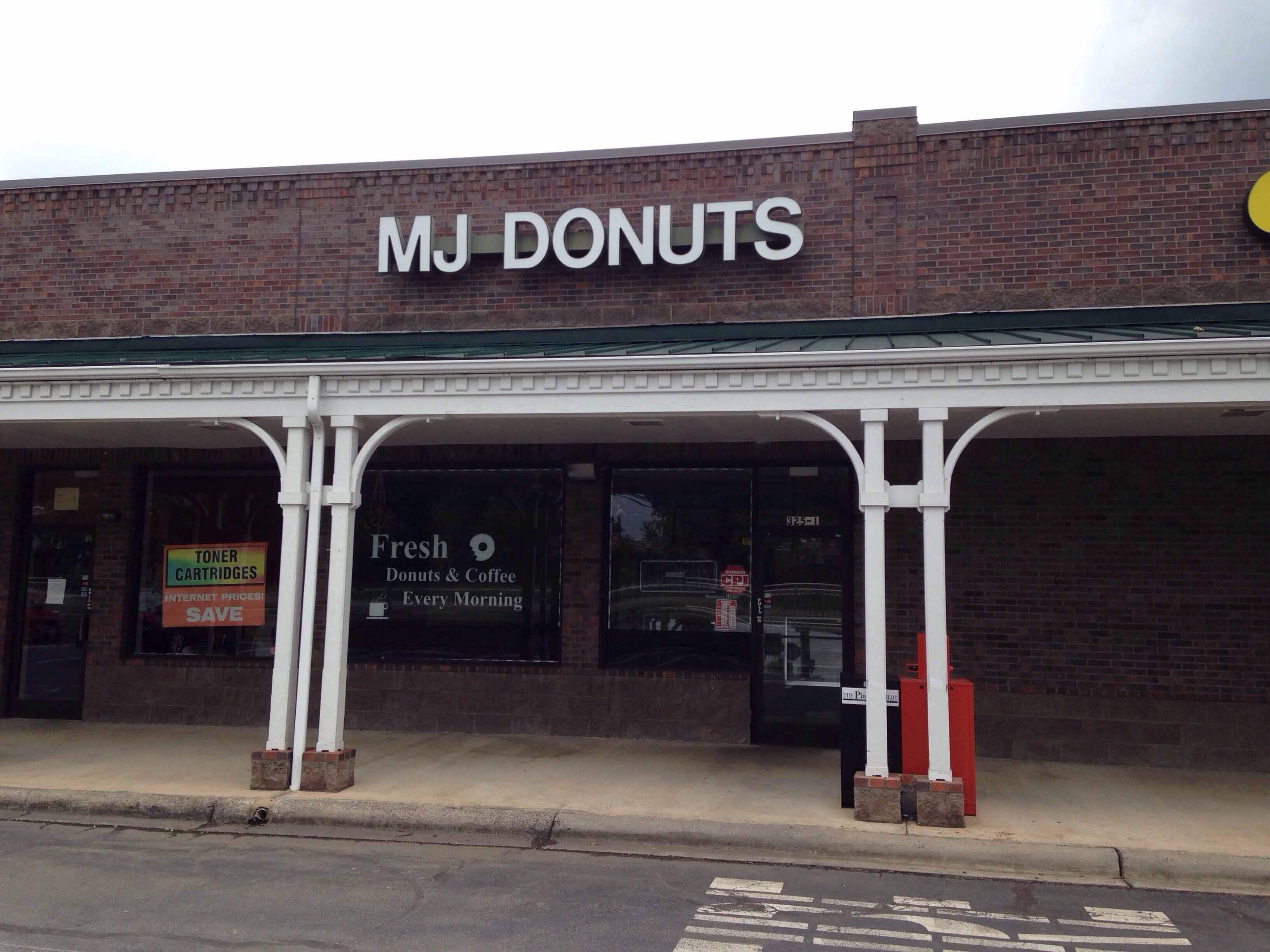 Menu of MJ Donuts, Pineville, Charlotte