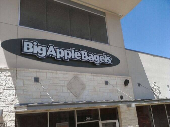 Big Apple Bagels, San Antonio, Stone Oak Urbanspoon/Zomato