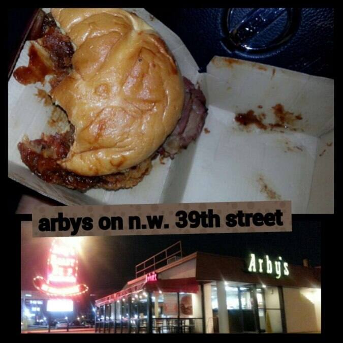 Arby's Menu, Menu for Arby's, Northwest 39 Street Enclave, Oklahoma