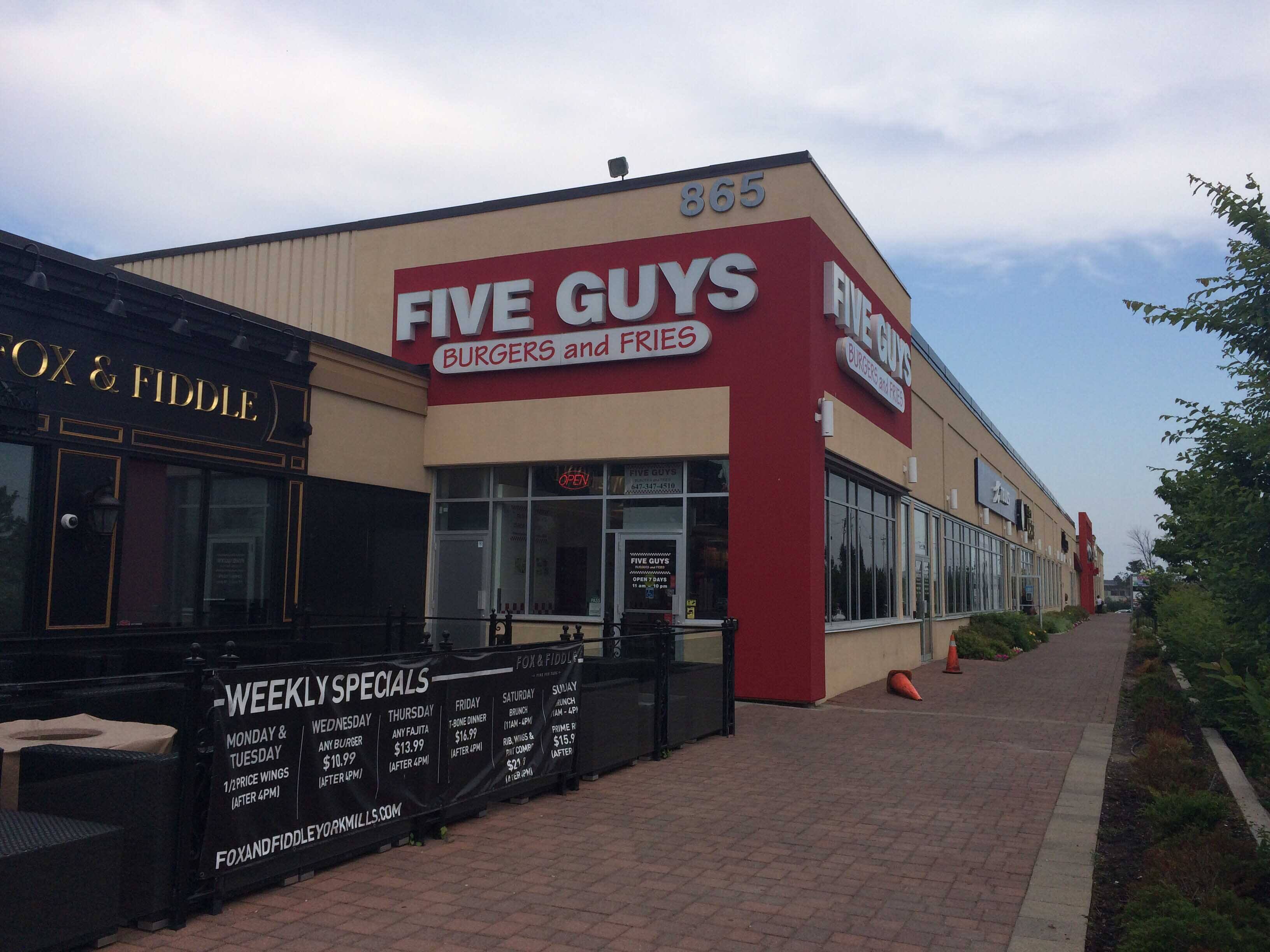 Photos of Five Guys, Pictures of Five Guys, Toronto Zomato