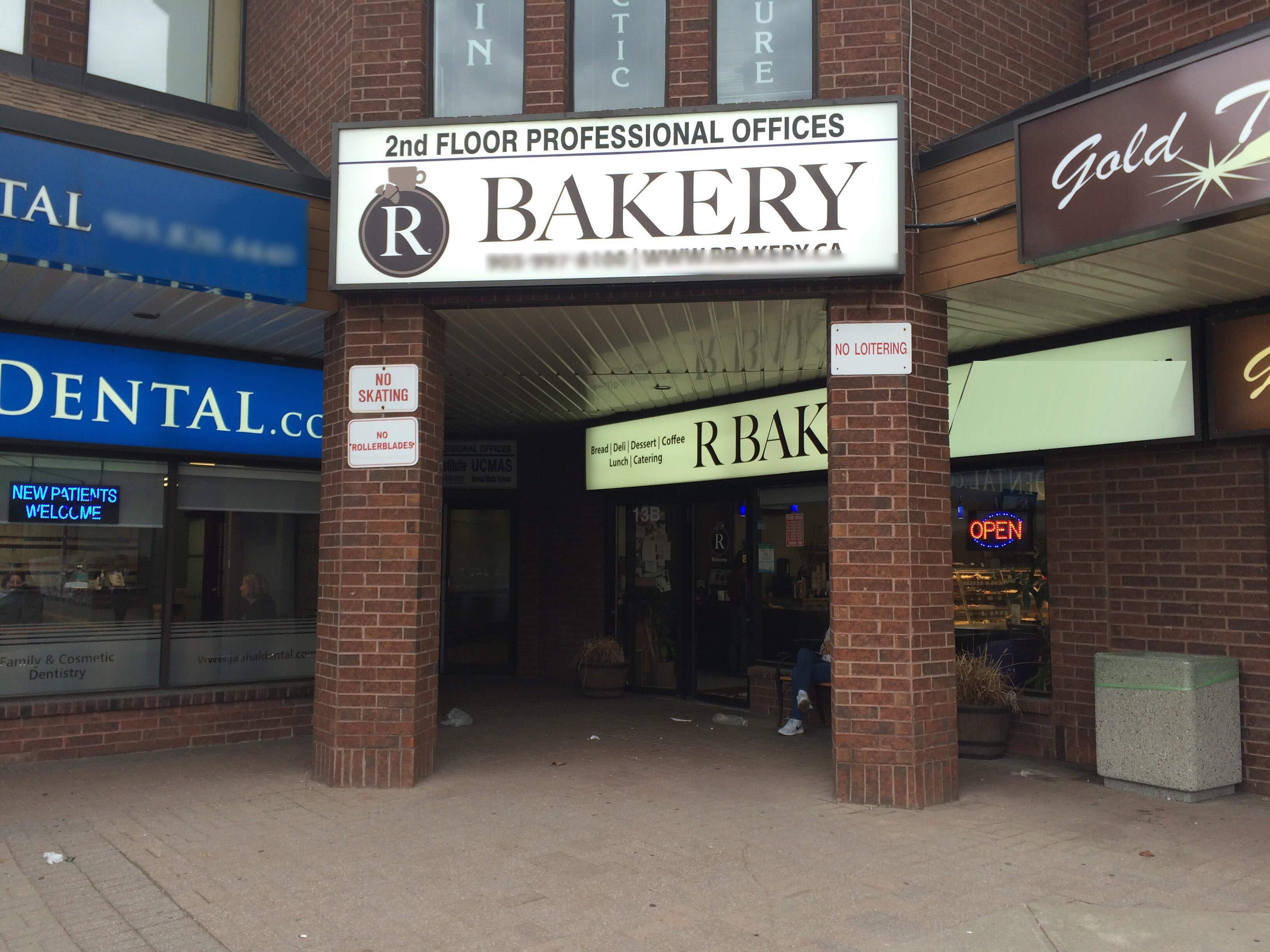 Menu of R Bakery, Mississauga, Toronto