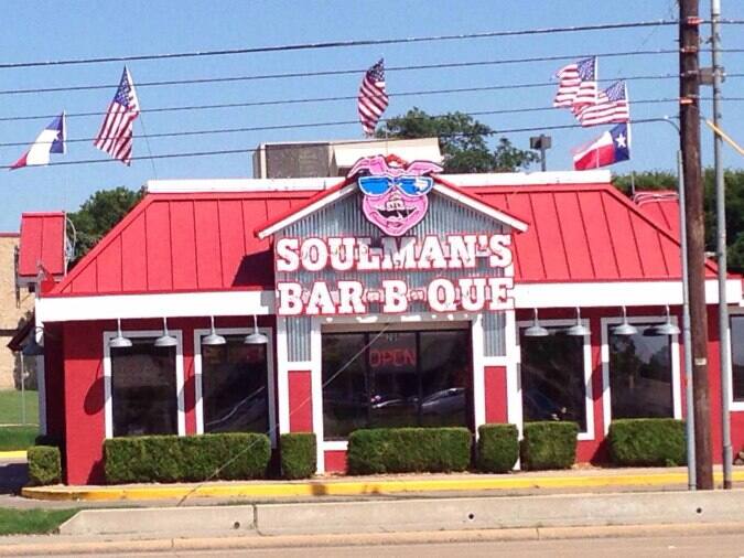 Soulman's BarBQue Menu, Menu for Soulman's BarBQue, Allen, Allen