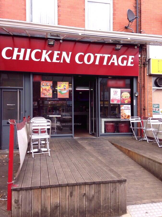 Chicken Cottage Menu, Menu for Chicken Cottage, Chorlton, Manchester