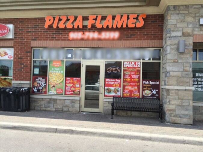 pizza flames brampton toronto