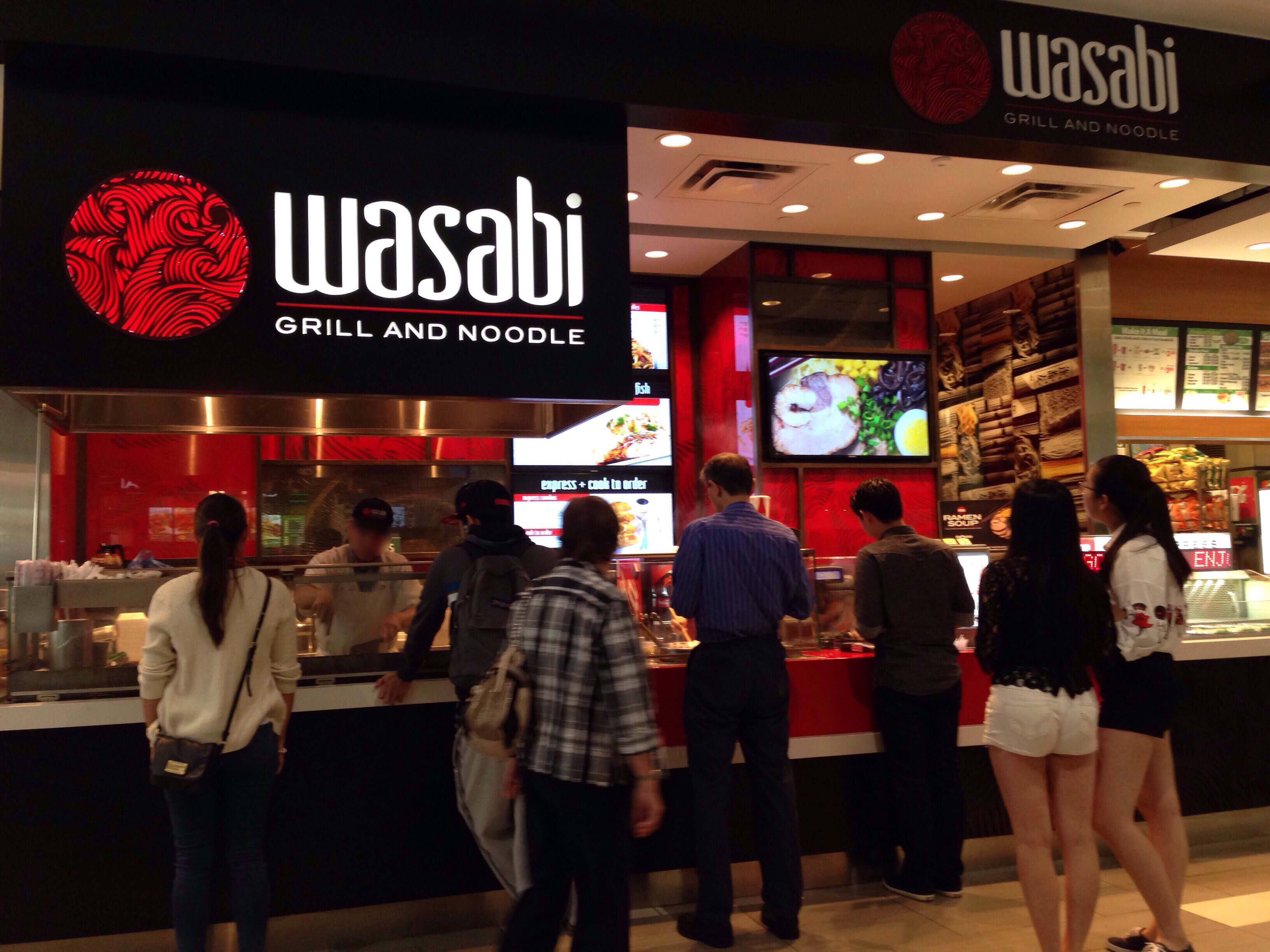 Menu of Wasabi, North York, Toronto