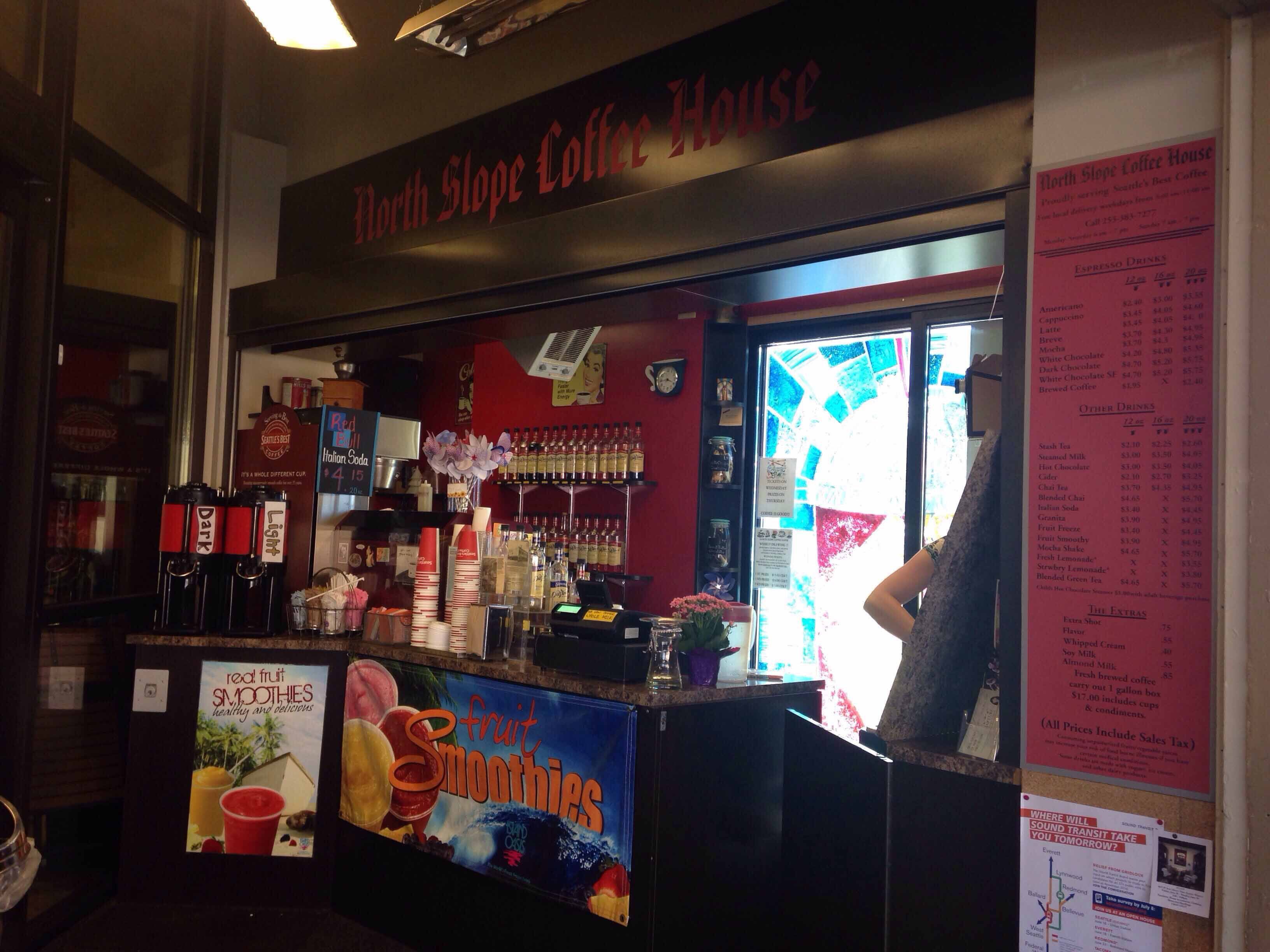 North Slope Coffee House, Zomato