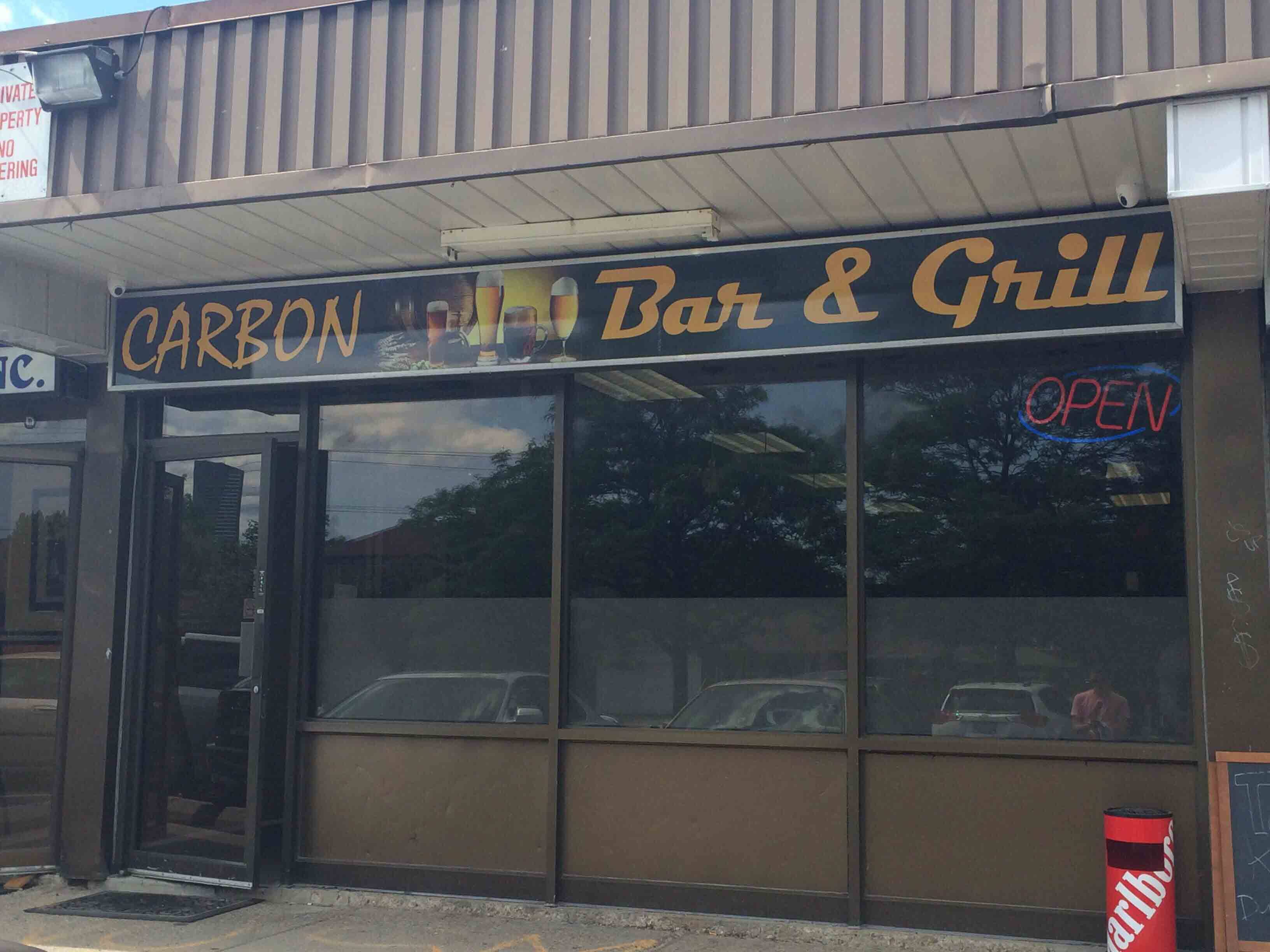 Menu of Carbon Bar & Grill, Thornhill, Toronto